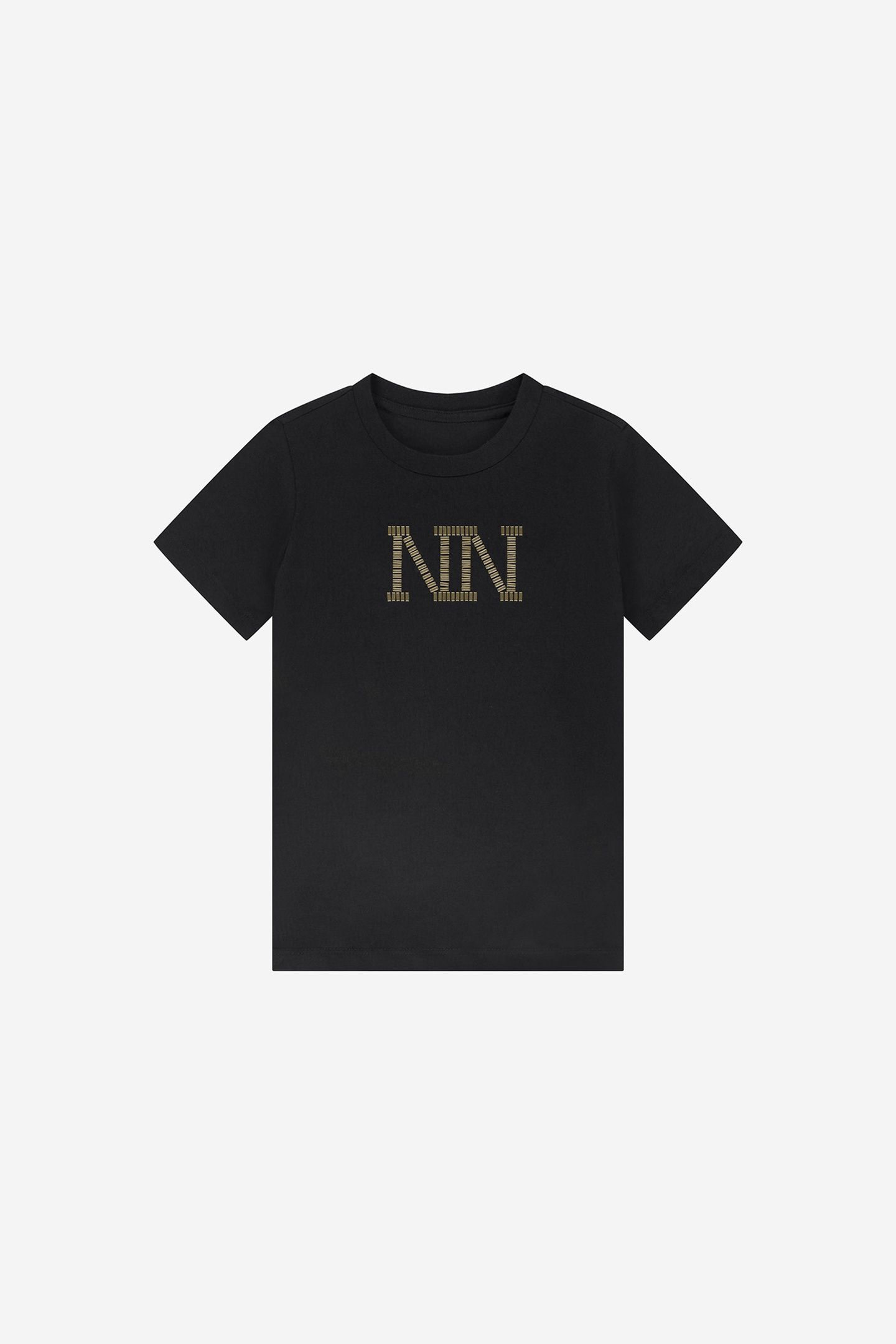 STUD T-SHIRT BLACK 1