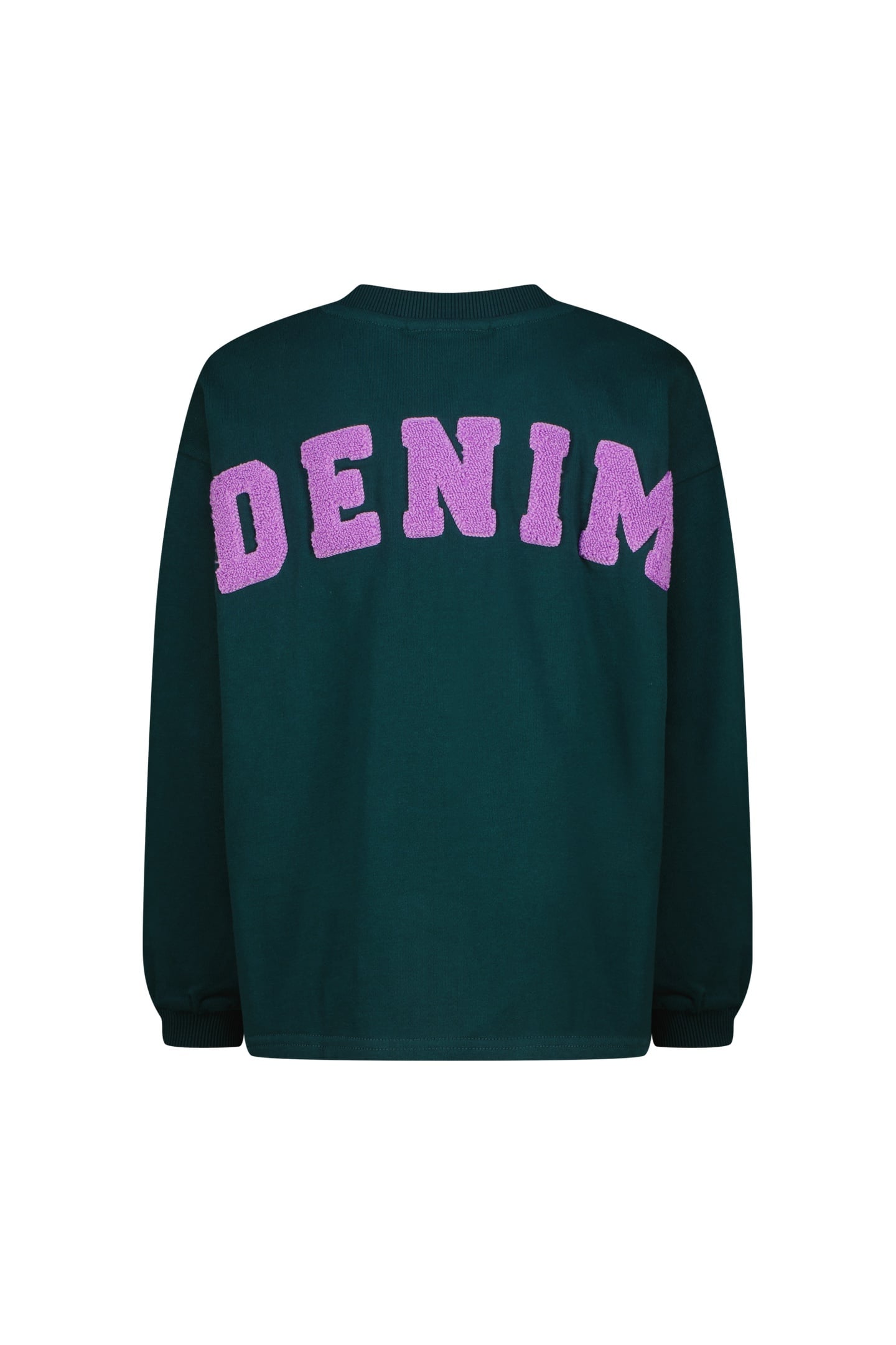GIRLS NINA SWEATER DARK JUNGLE GREEN 1