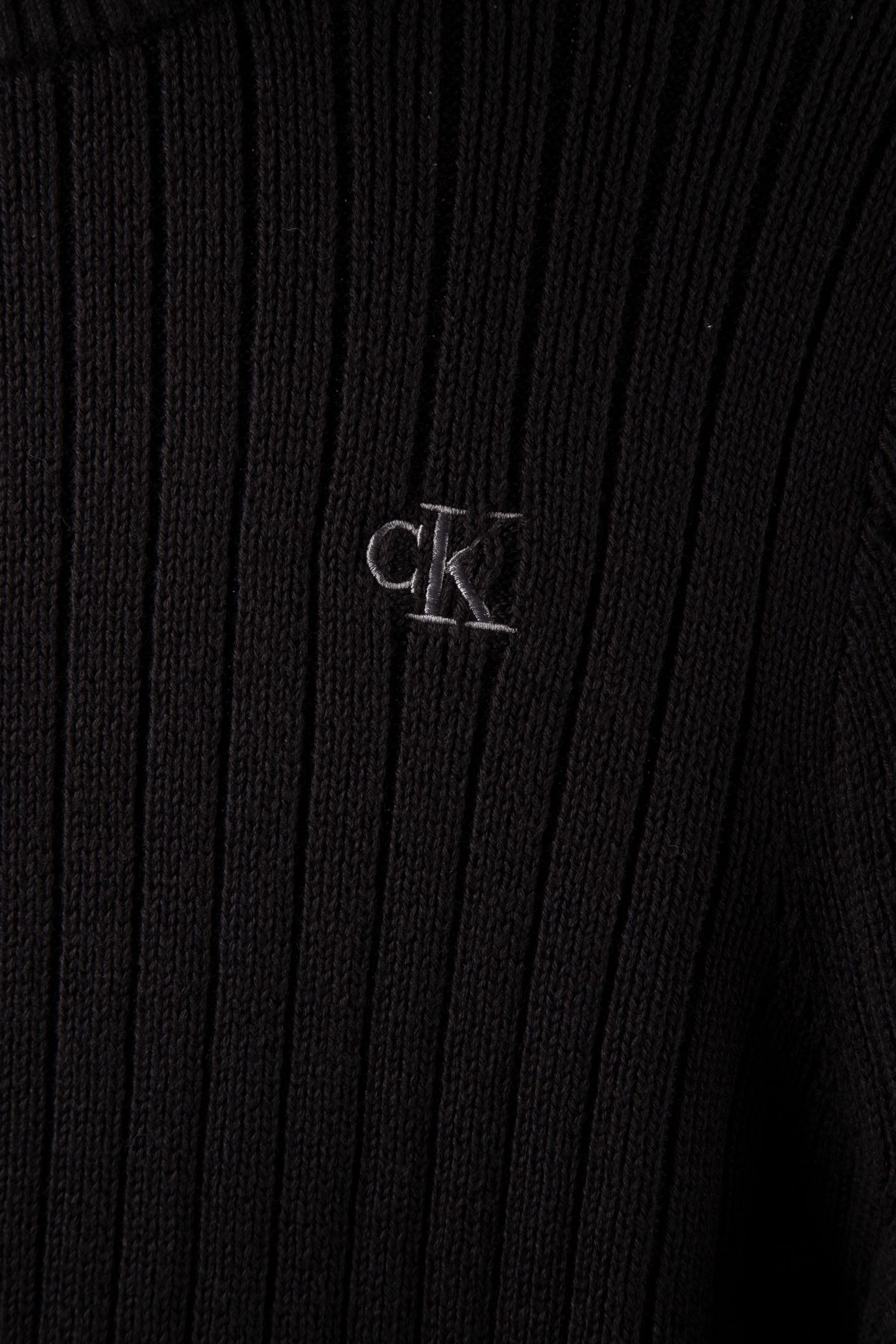 BOYS DROPPED NEEDLE SWEATER BLACK 4