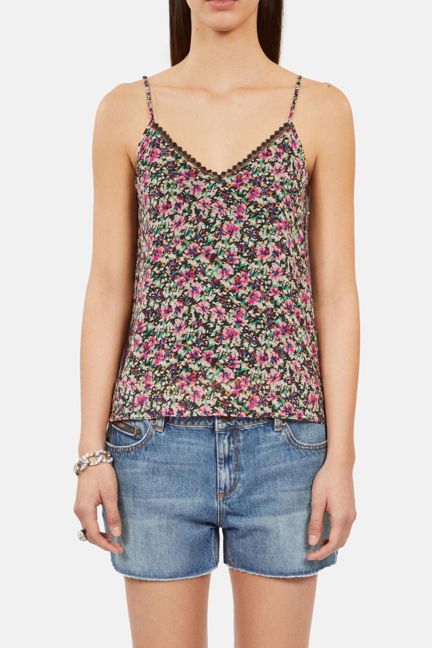 TOP CAMISOLE WITH STRAPS MULTICO 3