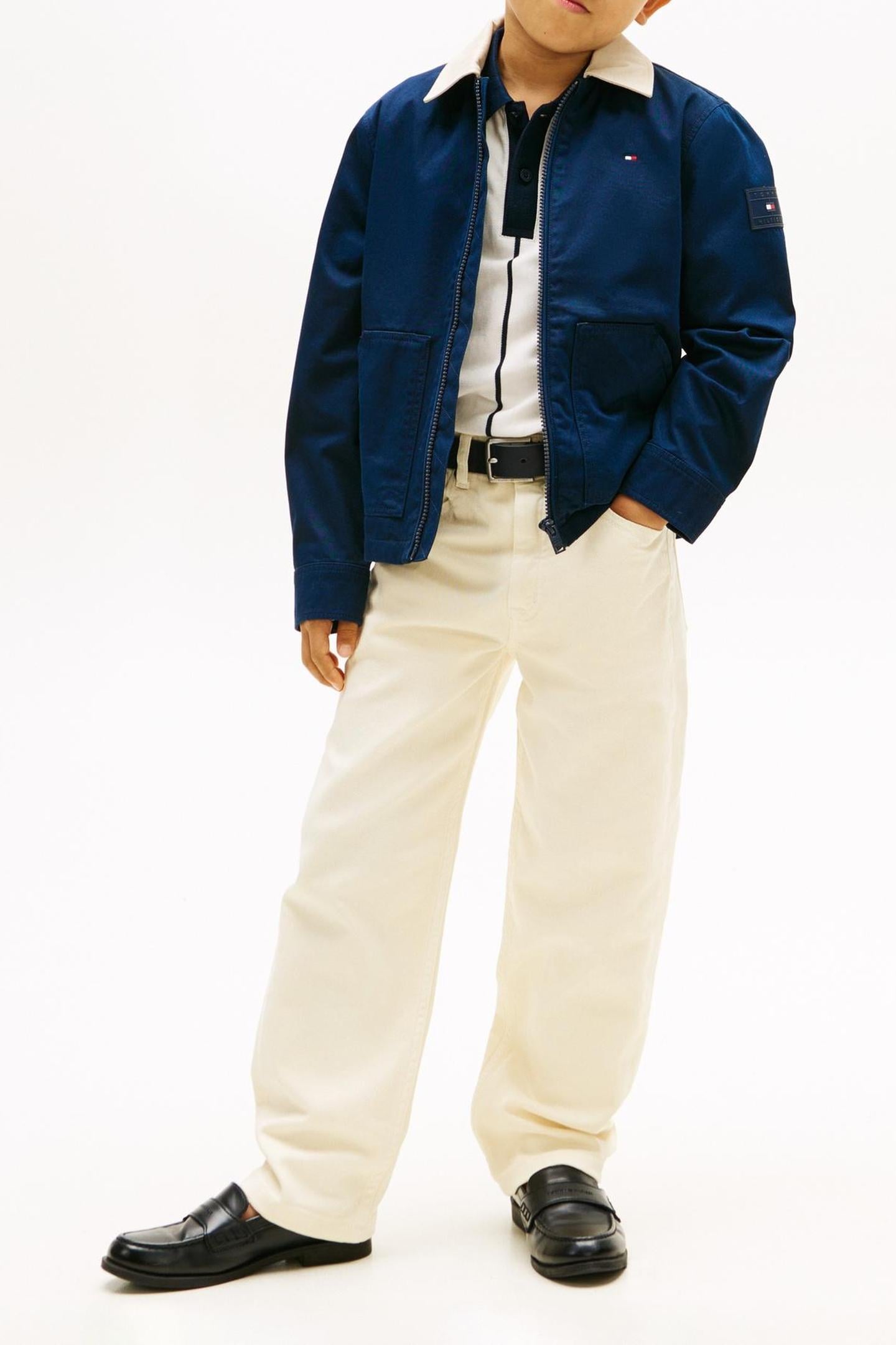 BOYS RELAXED ECRU JEANS ECRU 1