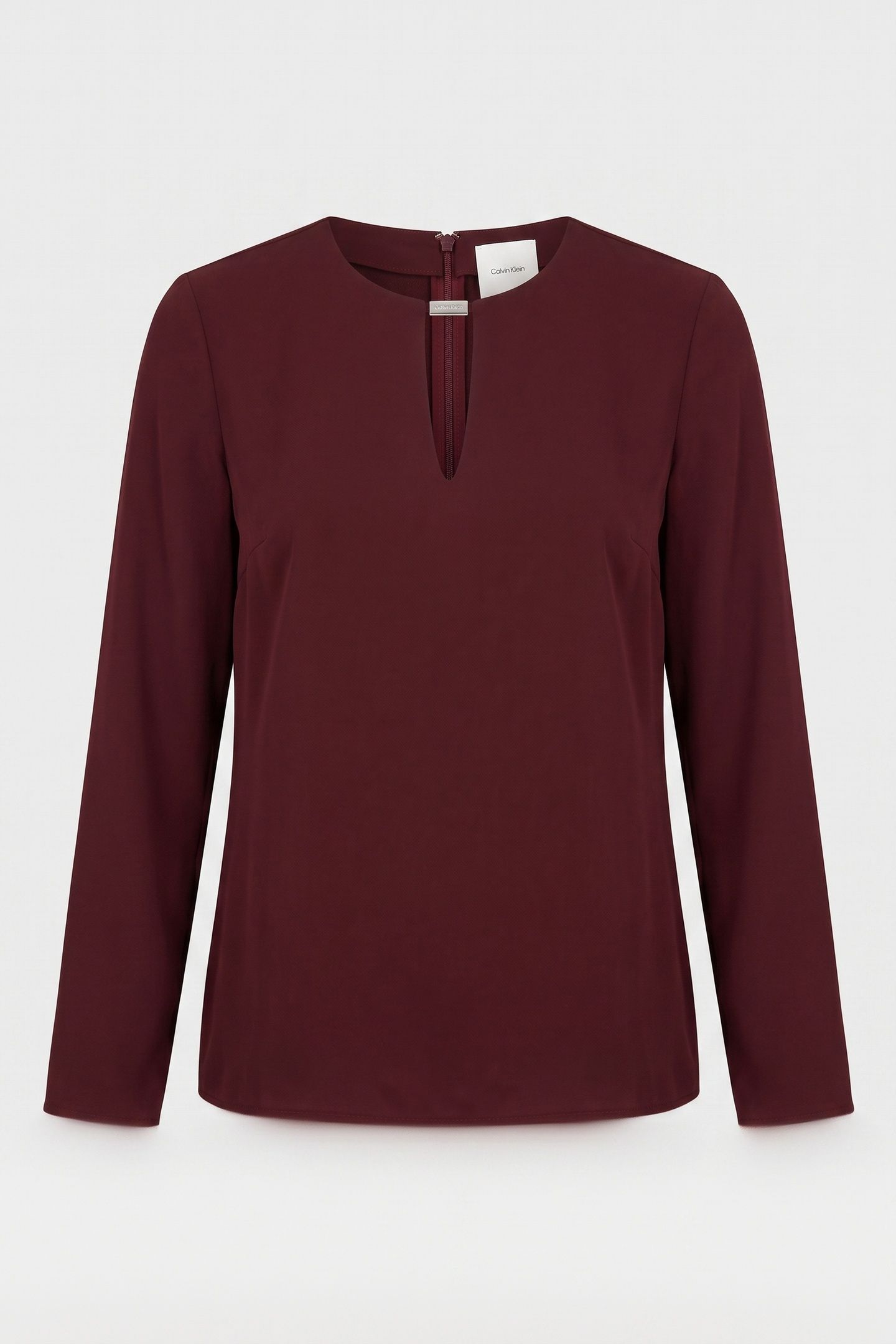 LONG SLEEVE HARDWARE TOP MERLOT 3