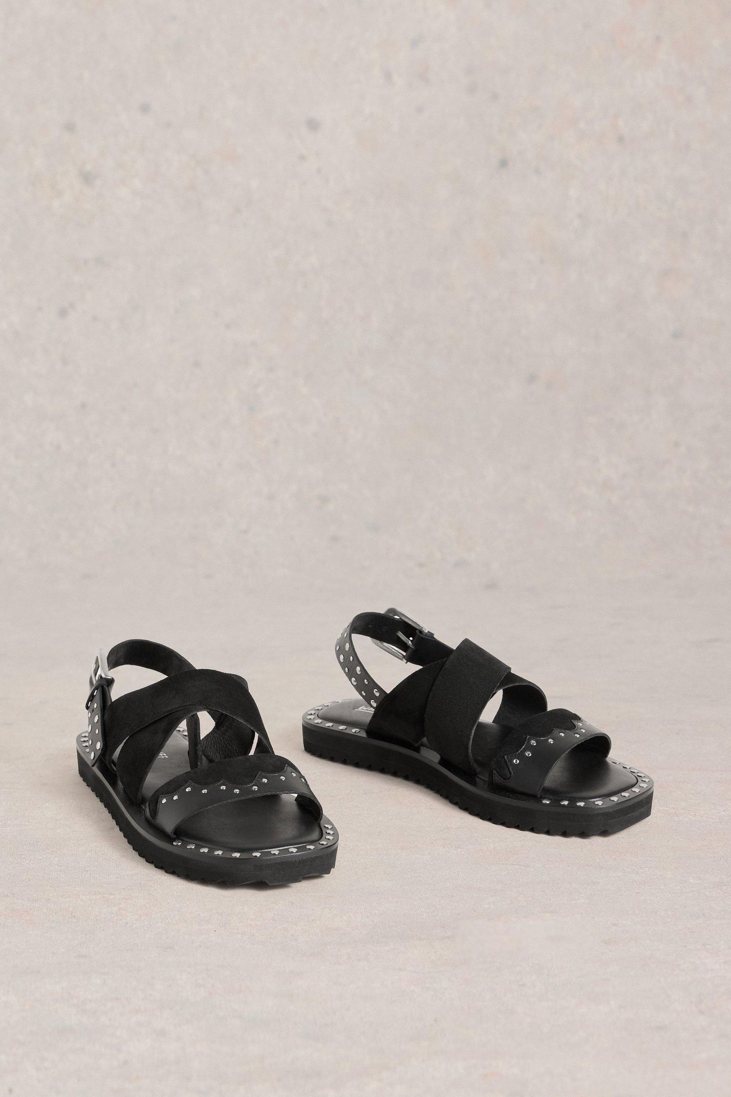 DOLLY WESTERN SANDAL PURE BLACK 2
