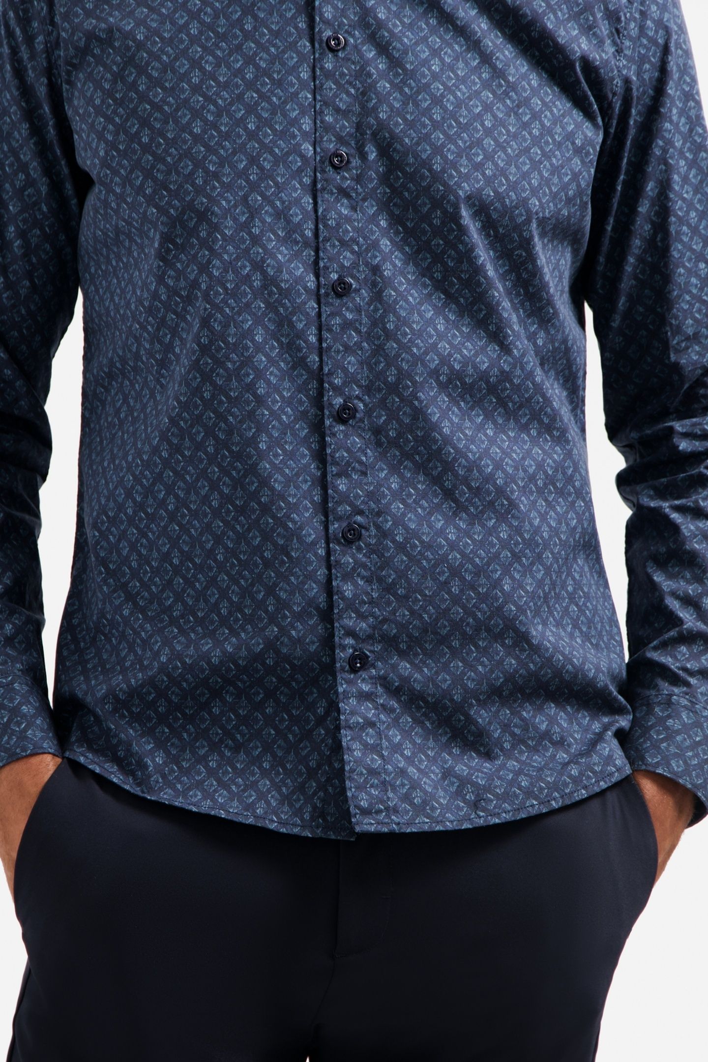 SHIRT STRECH ALLOVER PRINTED NIGHT 4