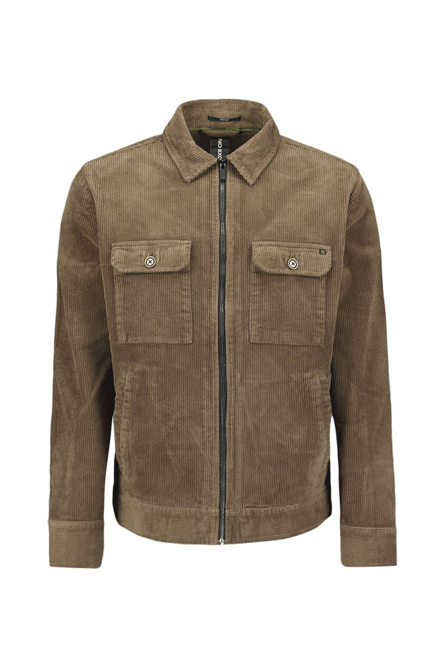 OVERSHIRT ZIPPER CORDUROY COORD TAUPE 5