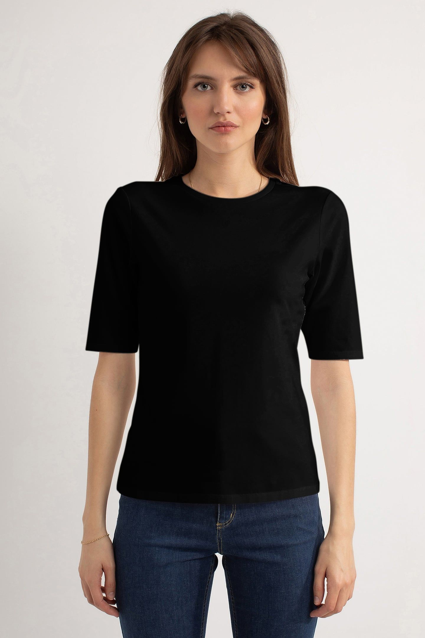 HAZEL MS T-SHIRT BLACK 1