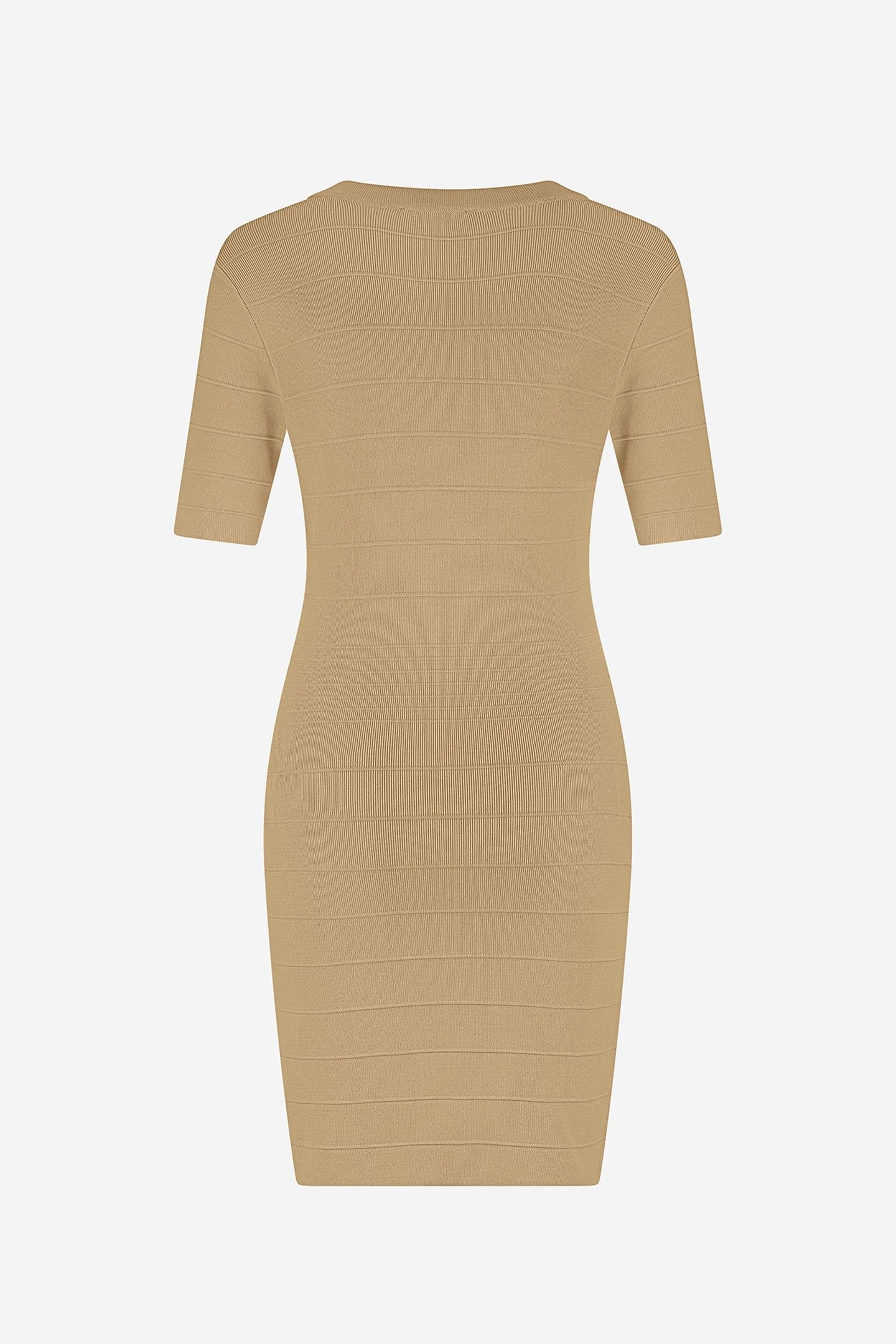 LAVAL DRESS HAZELNUT 3