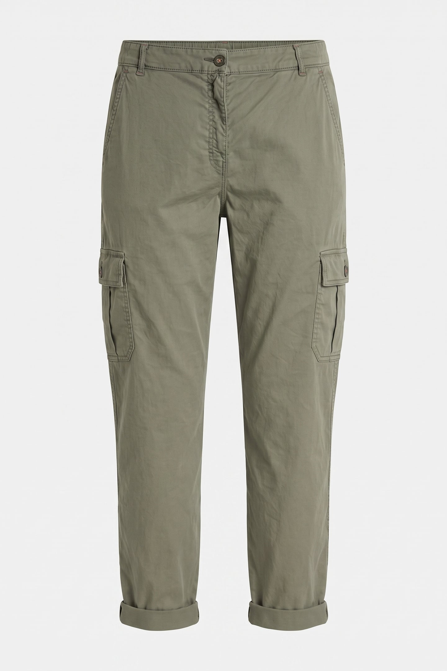EVERLEIGH CARGO TROUSER MID GREEN 3