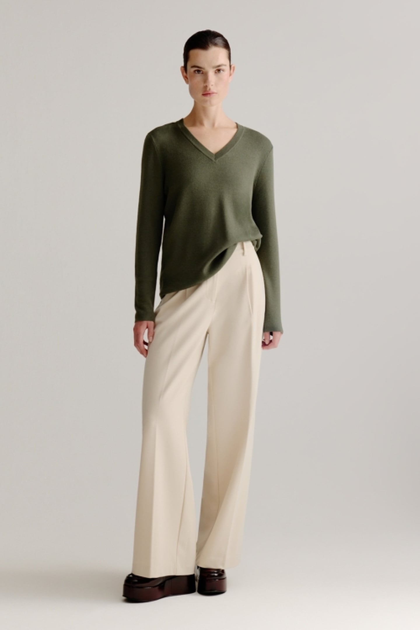 ASTRID SWEATER PESTO 3