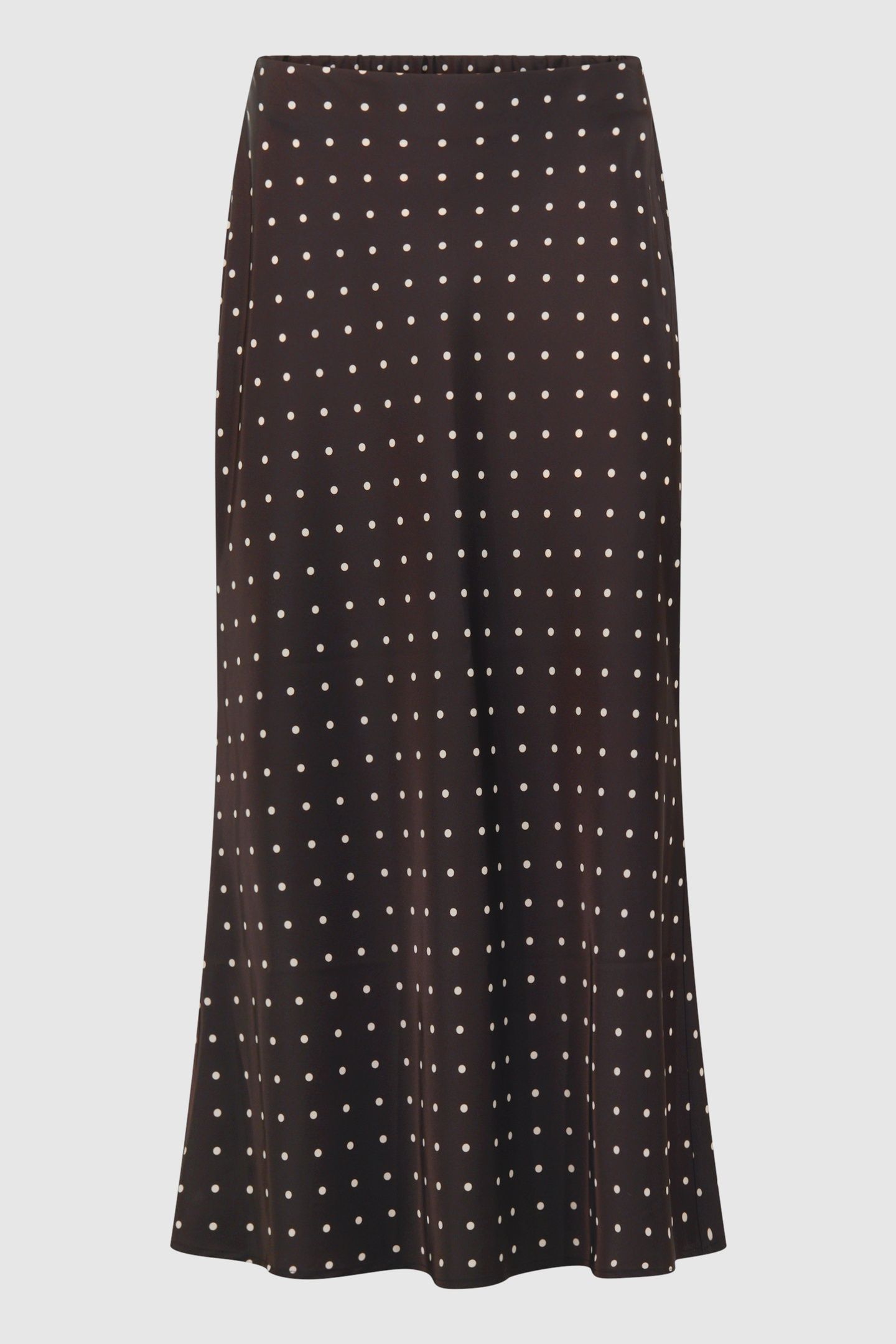 LM-SBPOLKA SLEEK SKIRT DARKBROWN 4