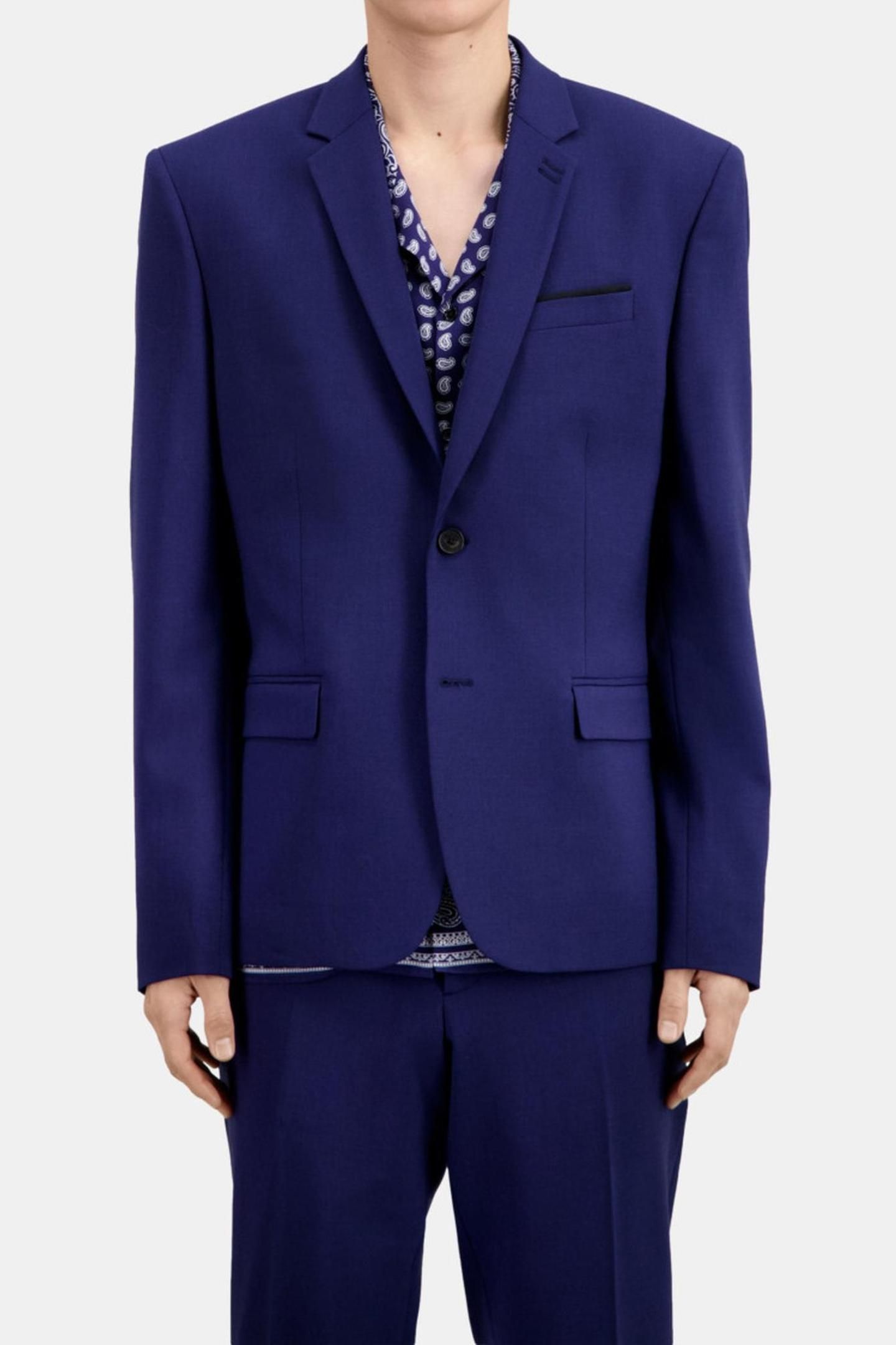 CLASSIC 2-BUTTON SUIT JACKET DARK BLUE 1