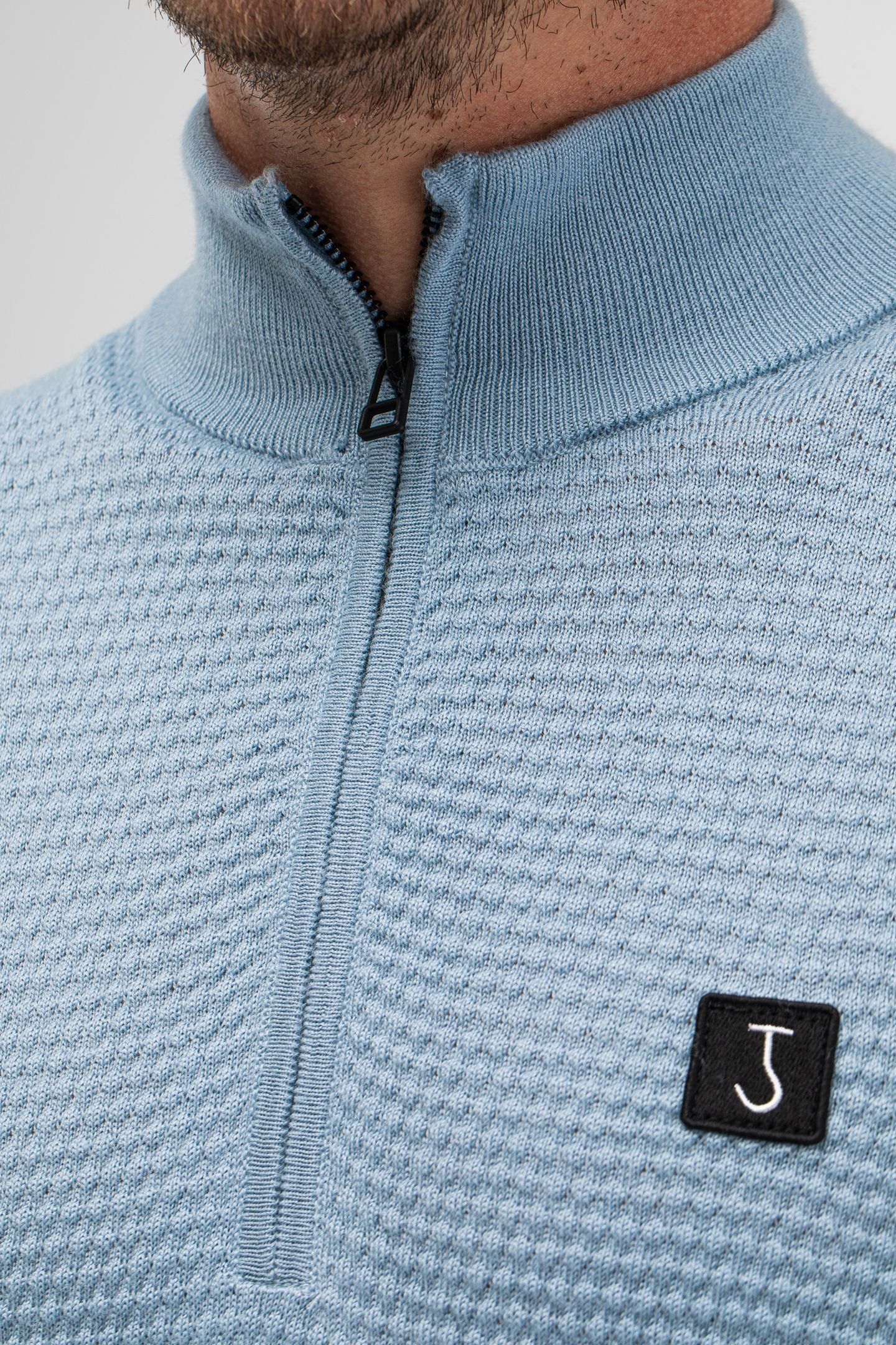STRUCTURE HALFZIP HORIZON BLUE 5