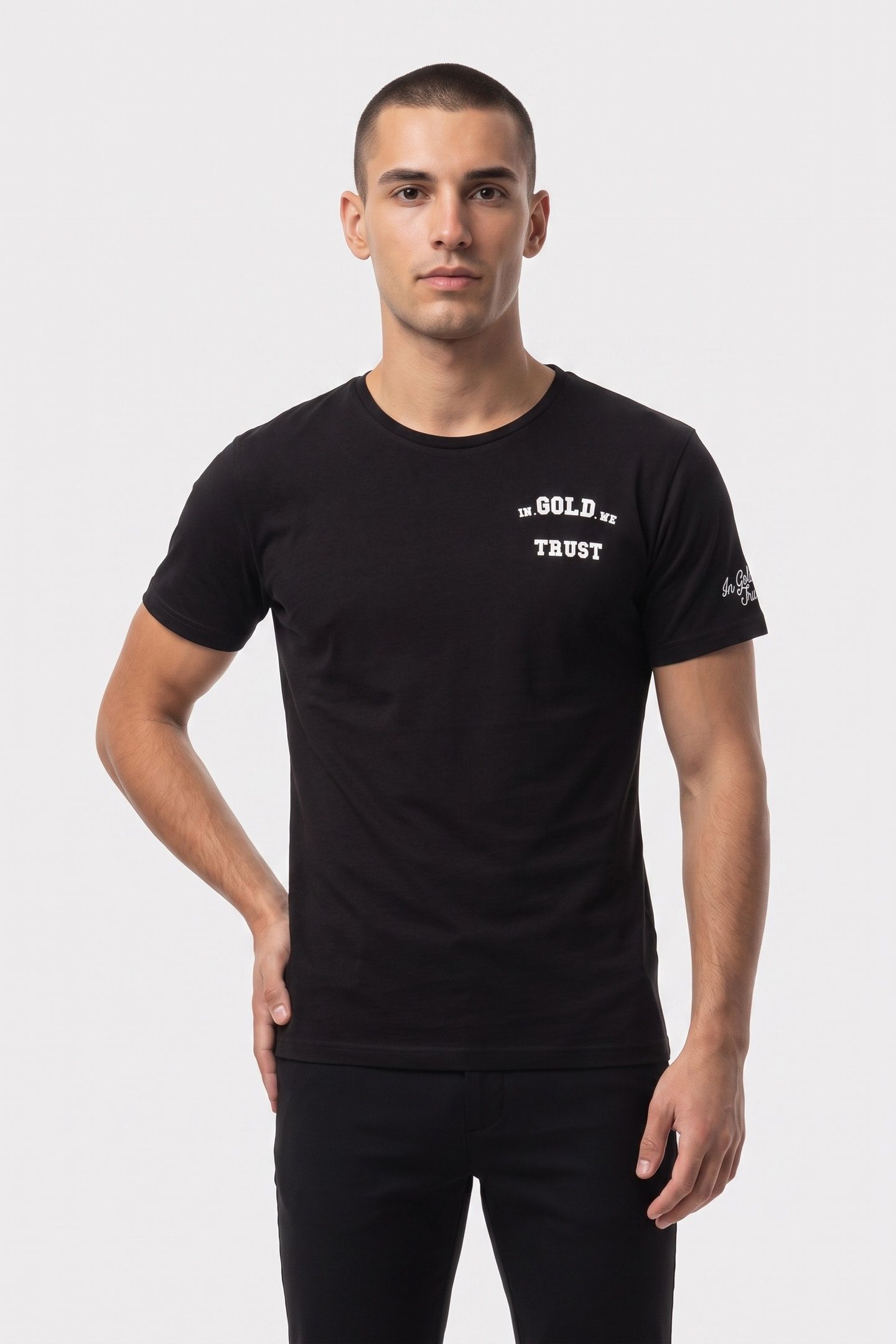 PAINT T-SHIRT BLACK 1