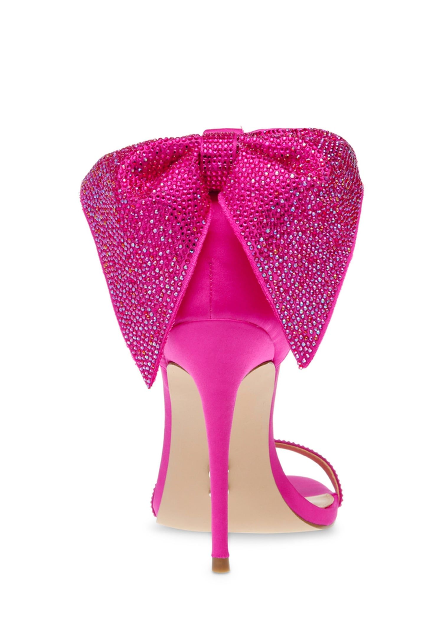 BELLAROSA SANDALS MAGENTA SATIN 3