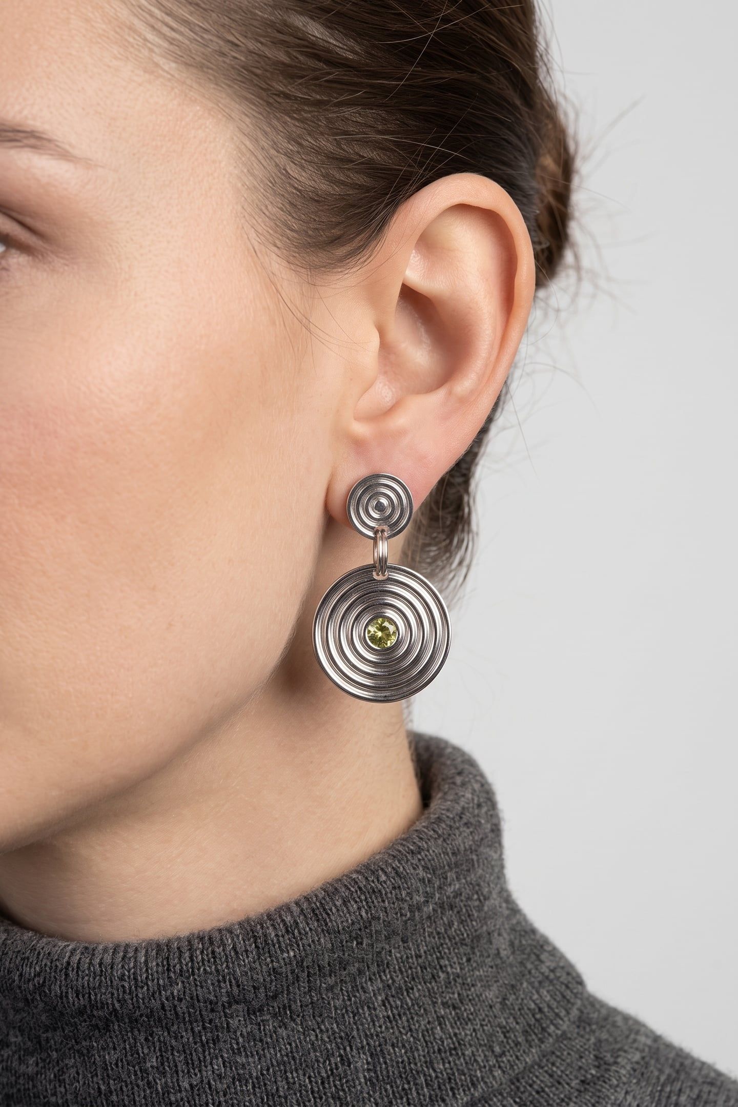 ARTISTIC OHRRINGE SILVER 1