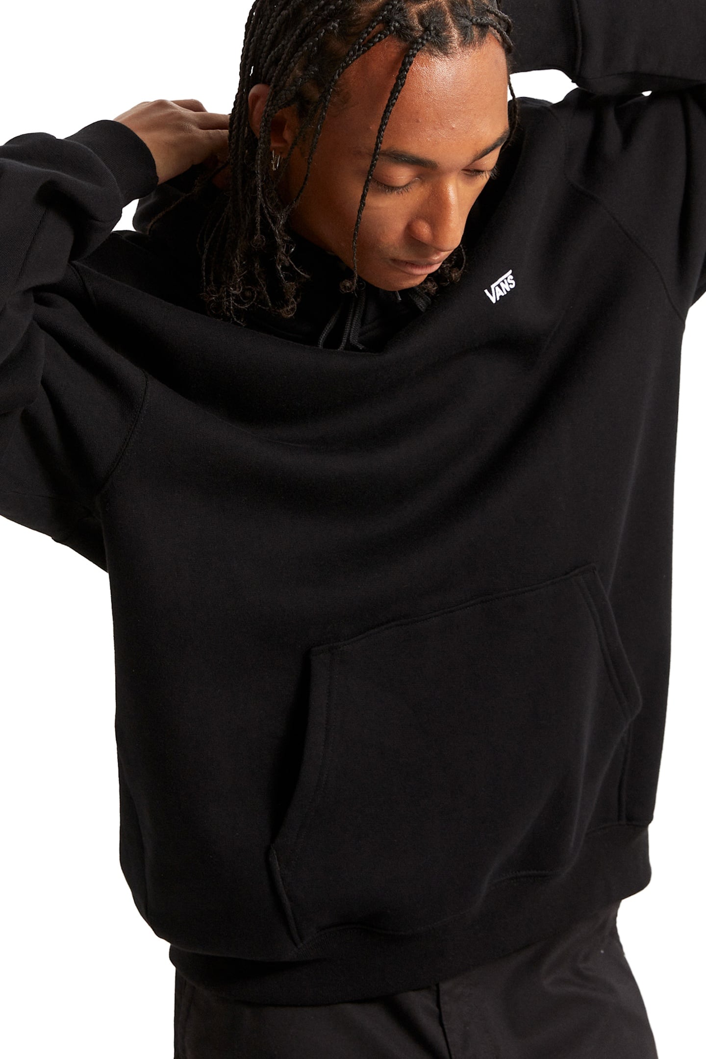 LEFT CHEST II LOOSE PULLOVER BLACK 3