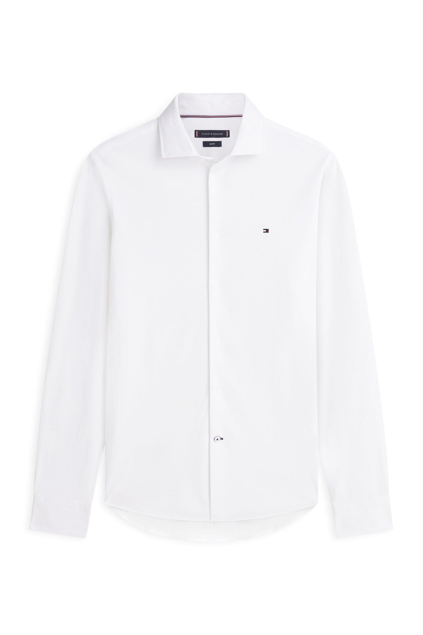 CL KNITTED SOLID SHI WHITE 4