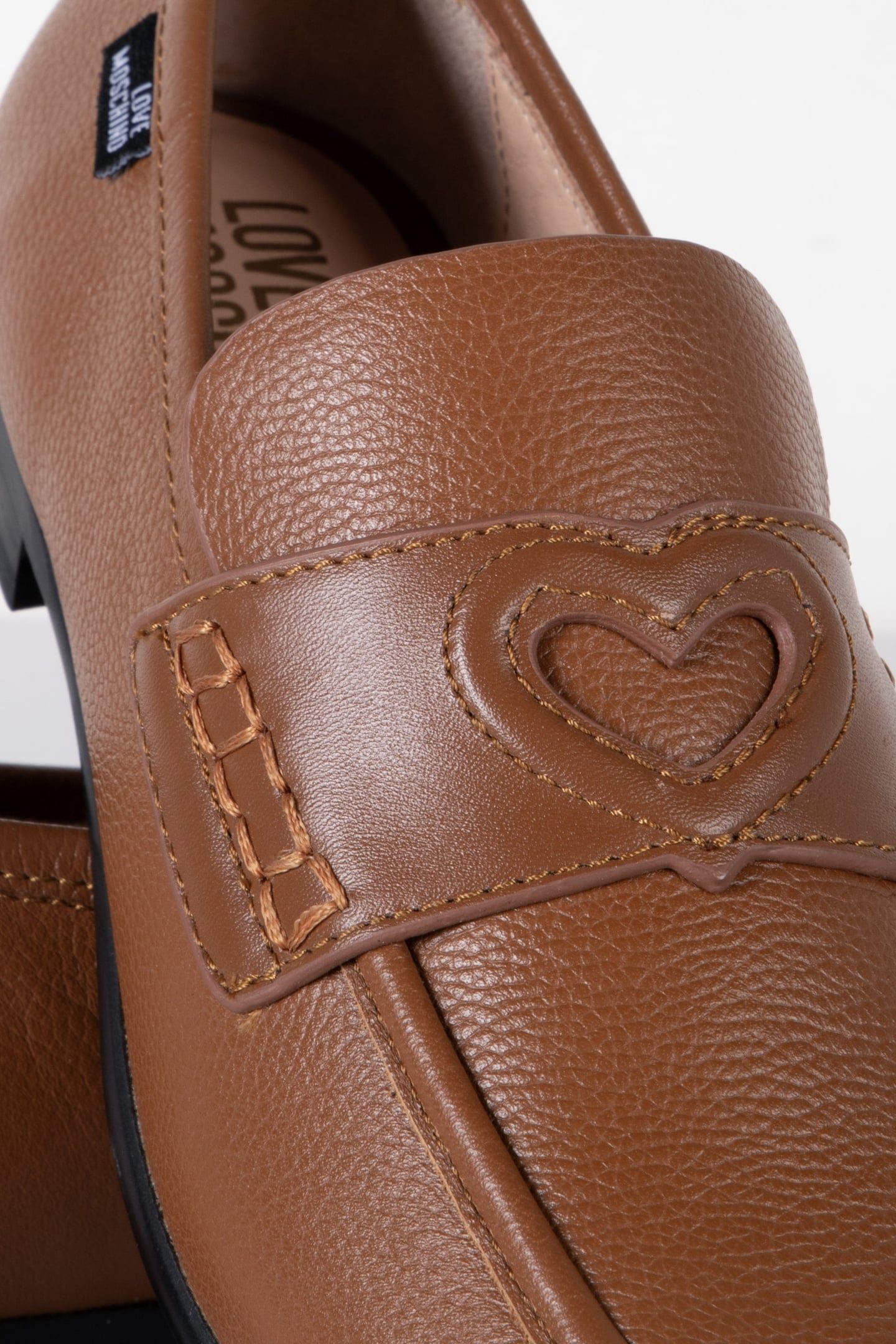 GOATSKIN LOAFER BROWN 4