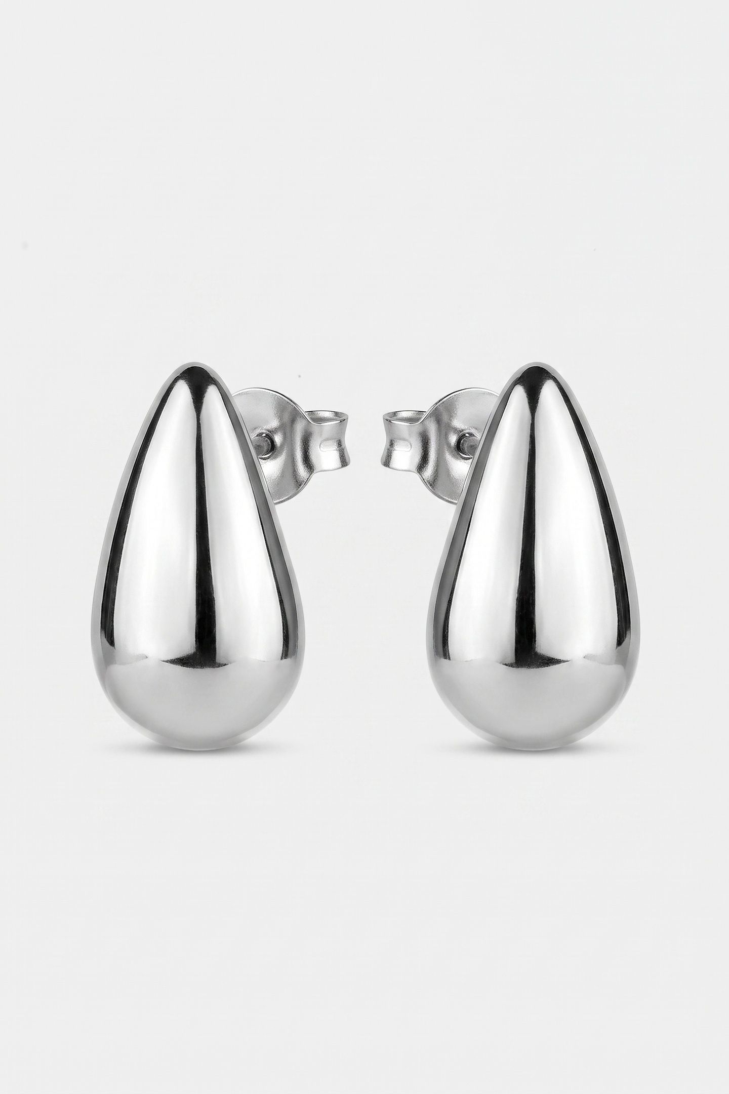 DROPLET OHRRINGE SILVER 3