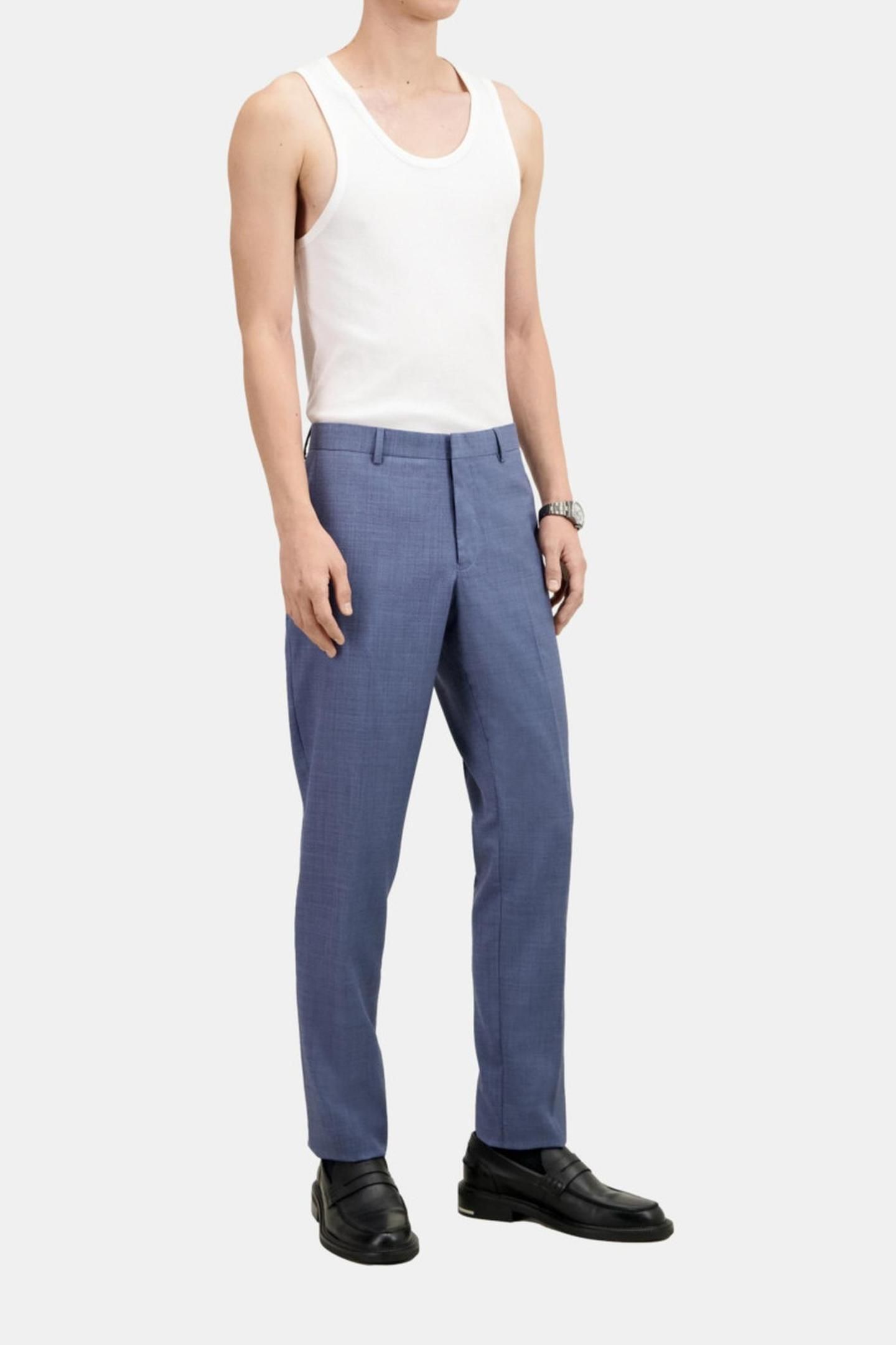CLASSIC SUIT TROUSERS BLUE 2