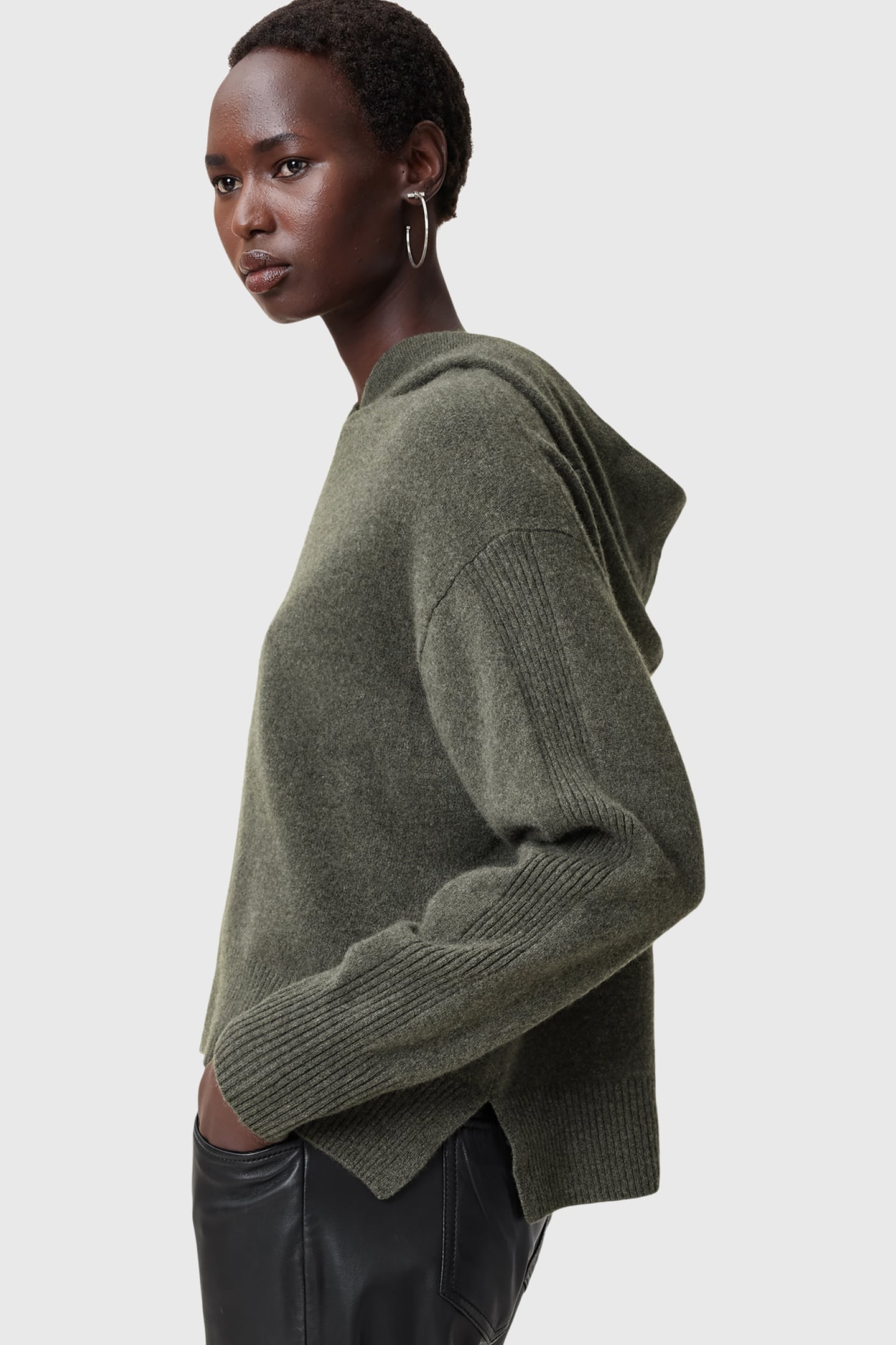 IRINA HOODY KHAKI GREEN 5