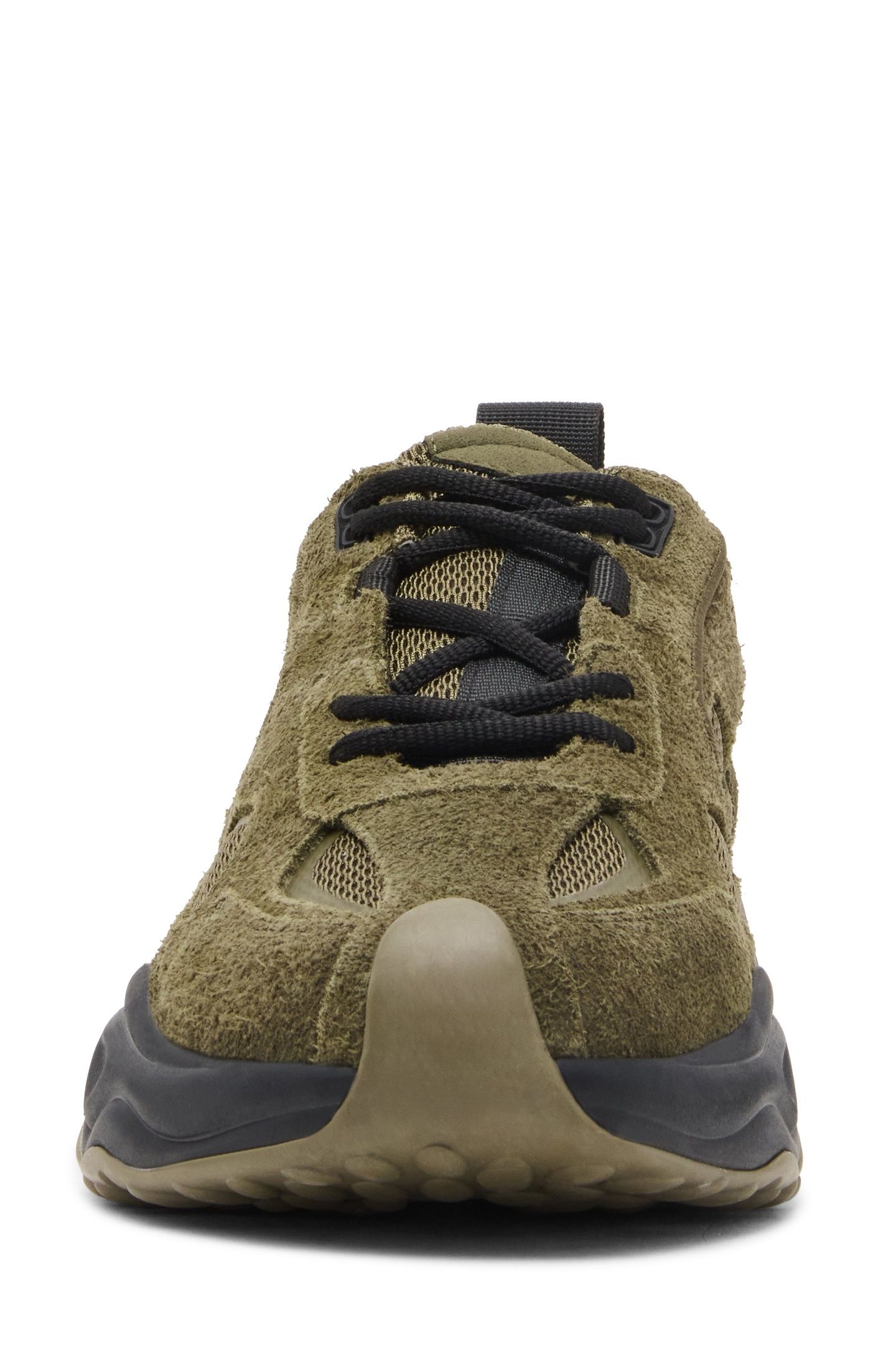 SERPENT-H SNEAKERS OLIVE SUEDE 4