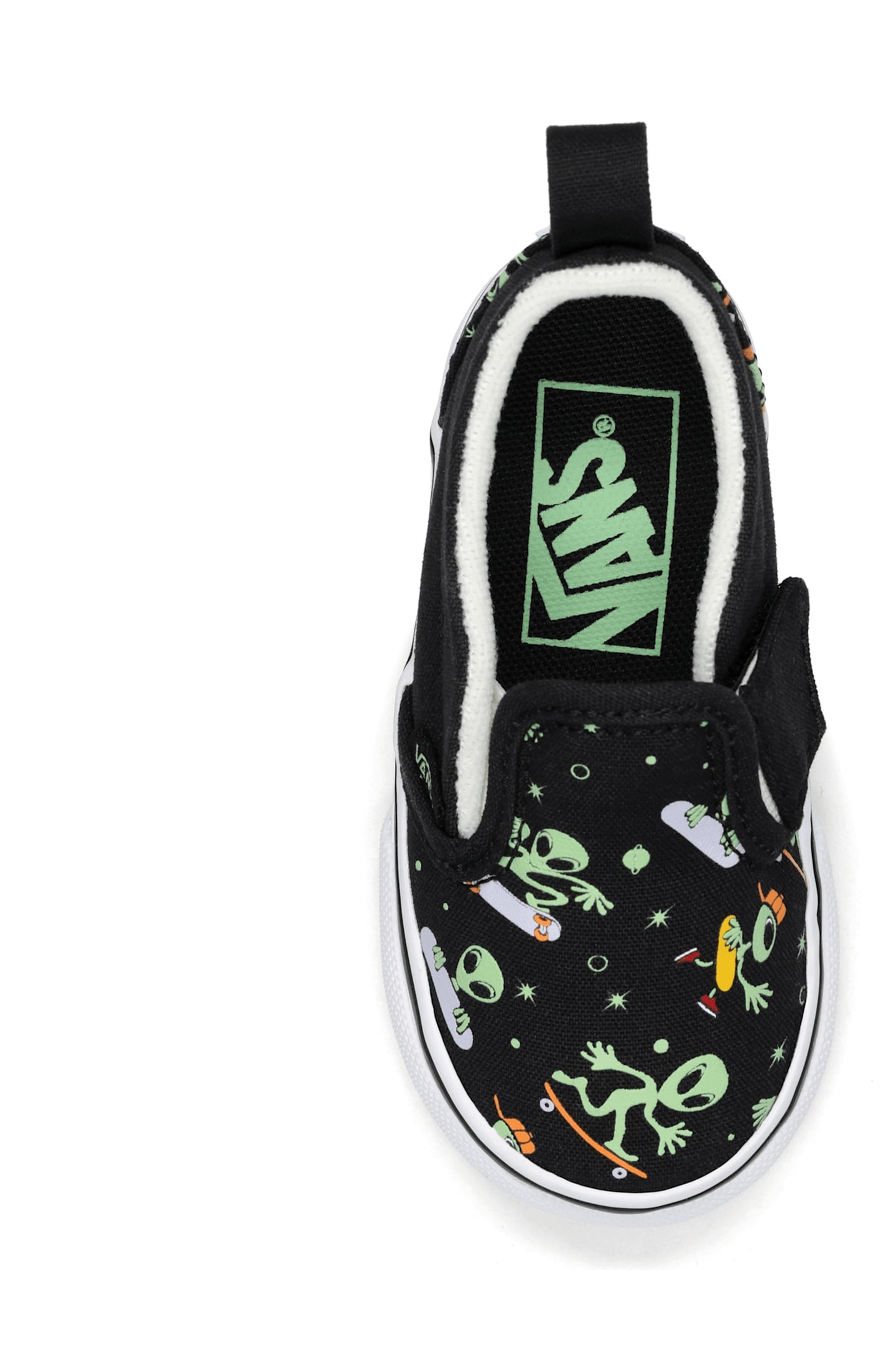 TODDLER SLIP-ON V BLACK 2
