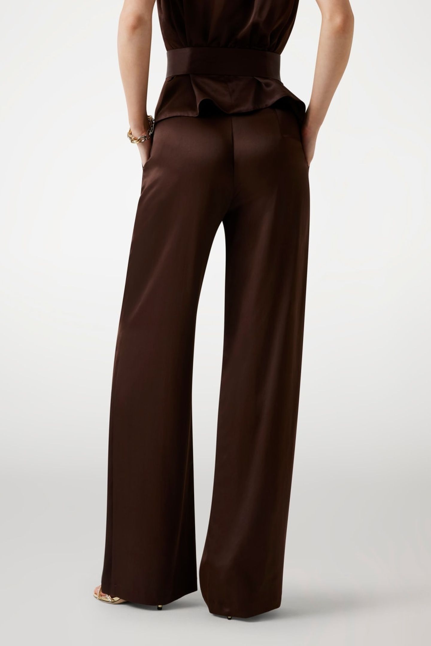 IVA BELTED STRAIGHT RICH BROWN 3