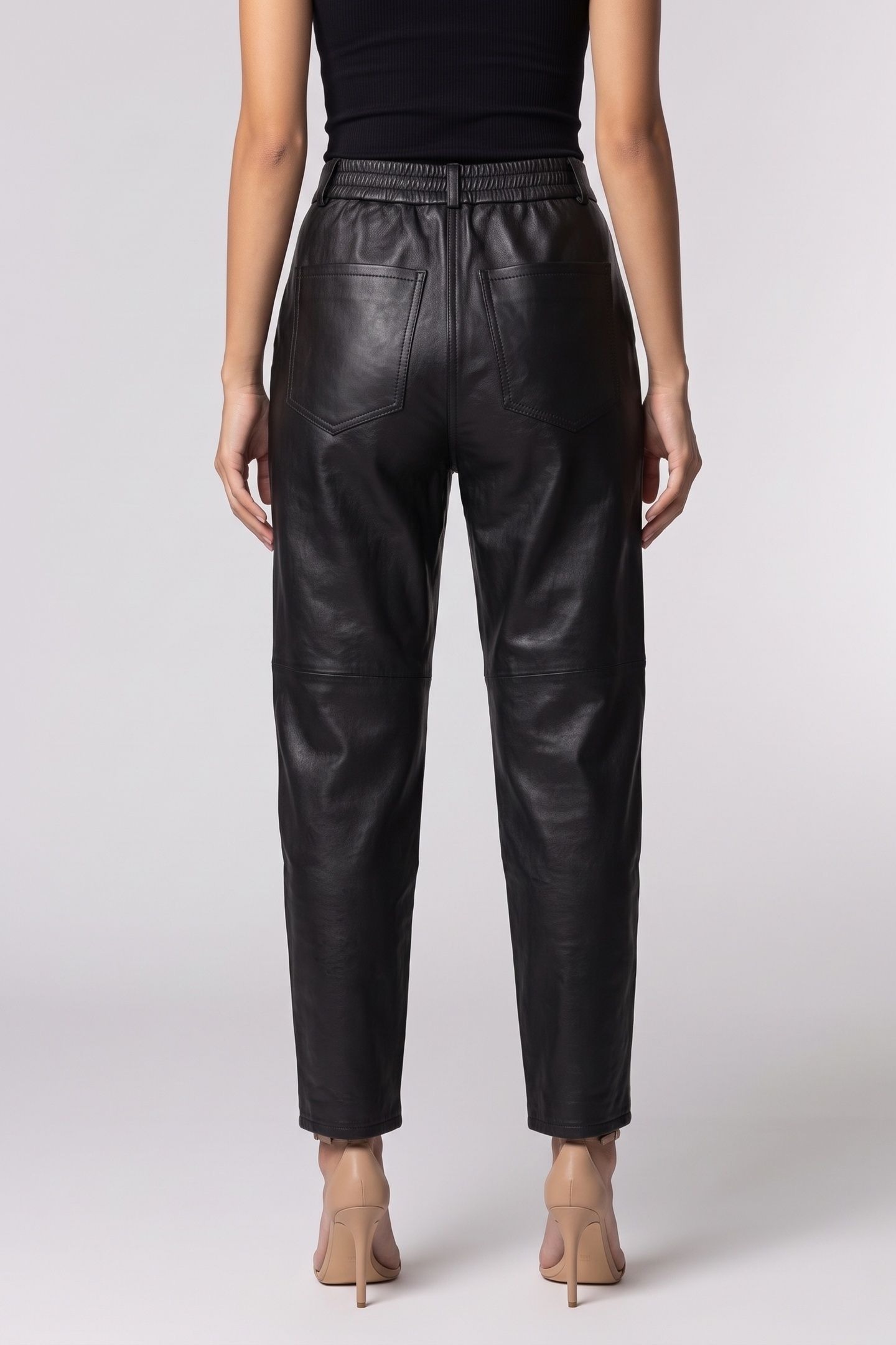 EVALENA LEATHER BLACK 2
