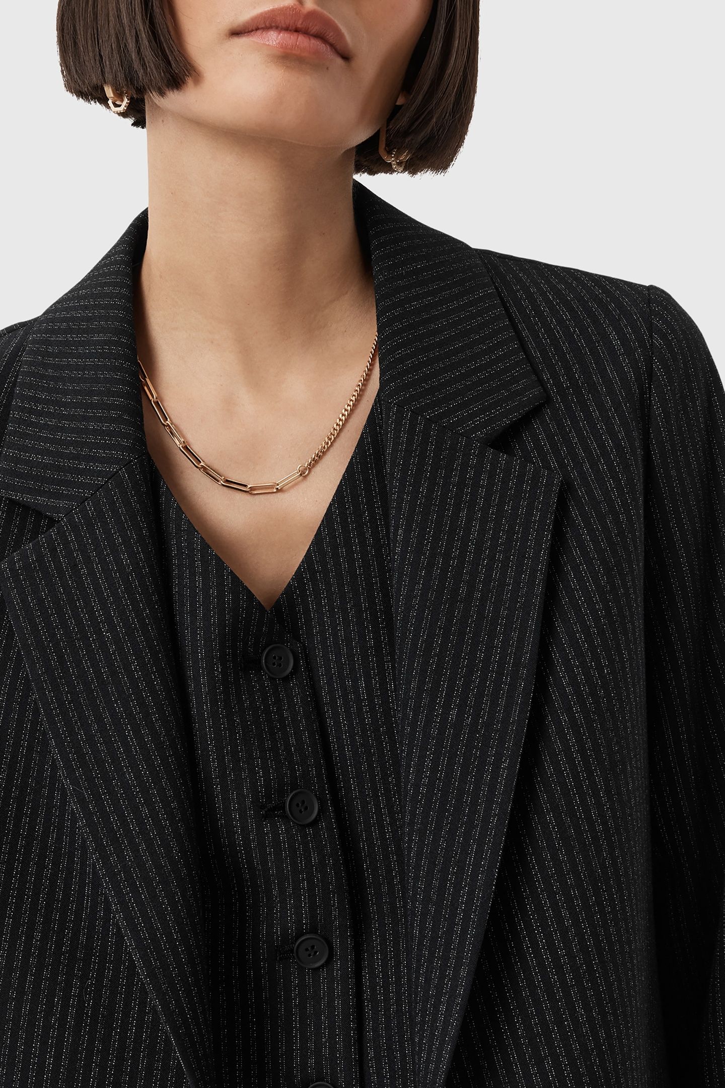 ALEIDA PIN BLAZER BLACK 6