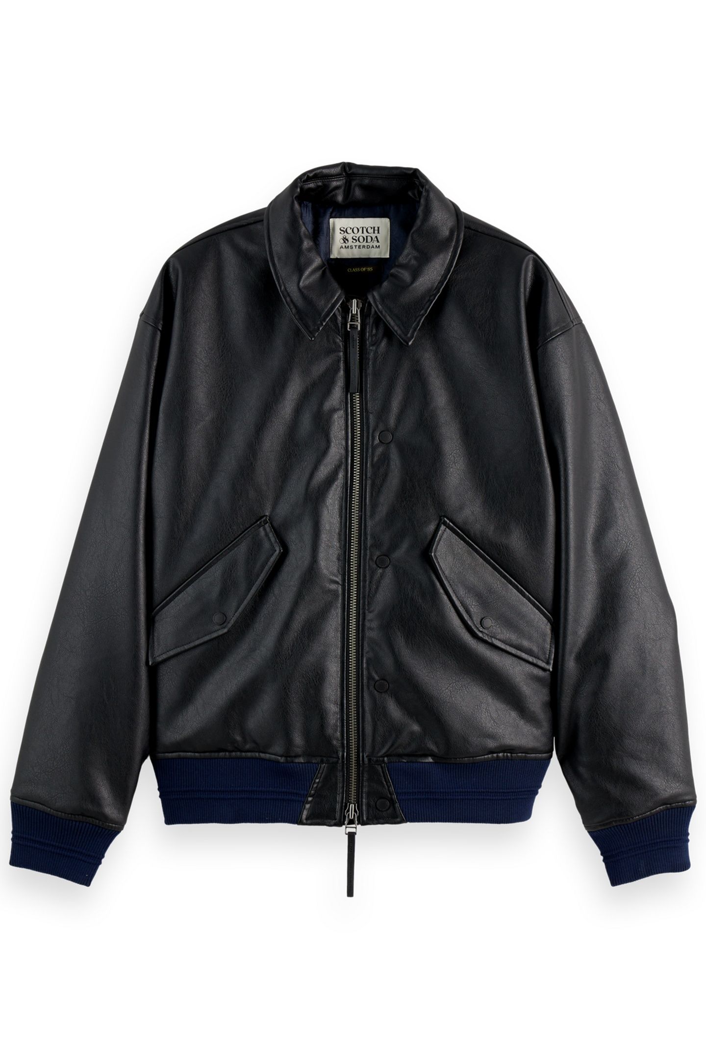 FAUX LEATHER PUFFER METEORITE 4