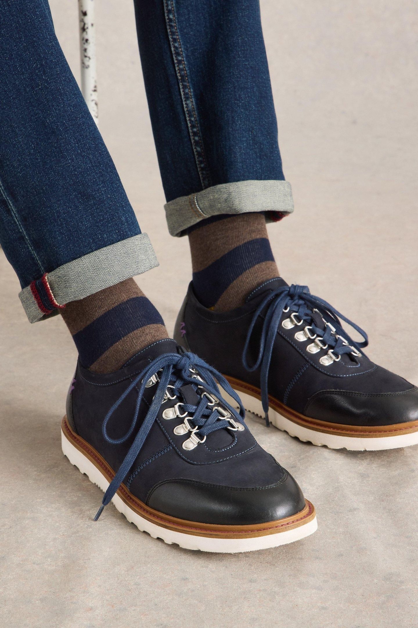 HENRY HIKER SHOE DARK NAVY 2