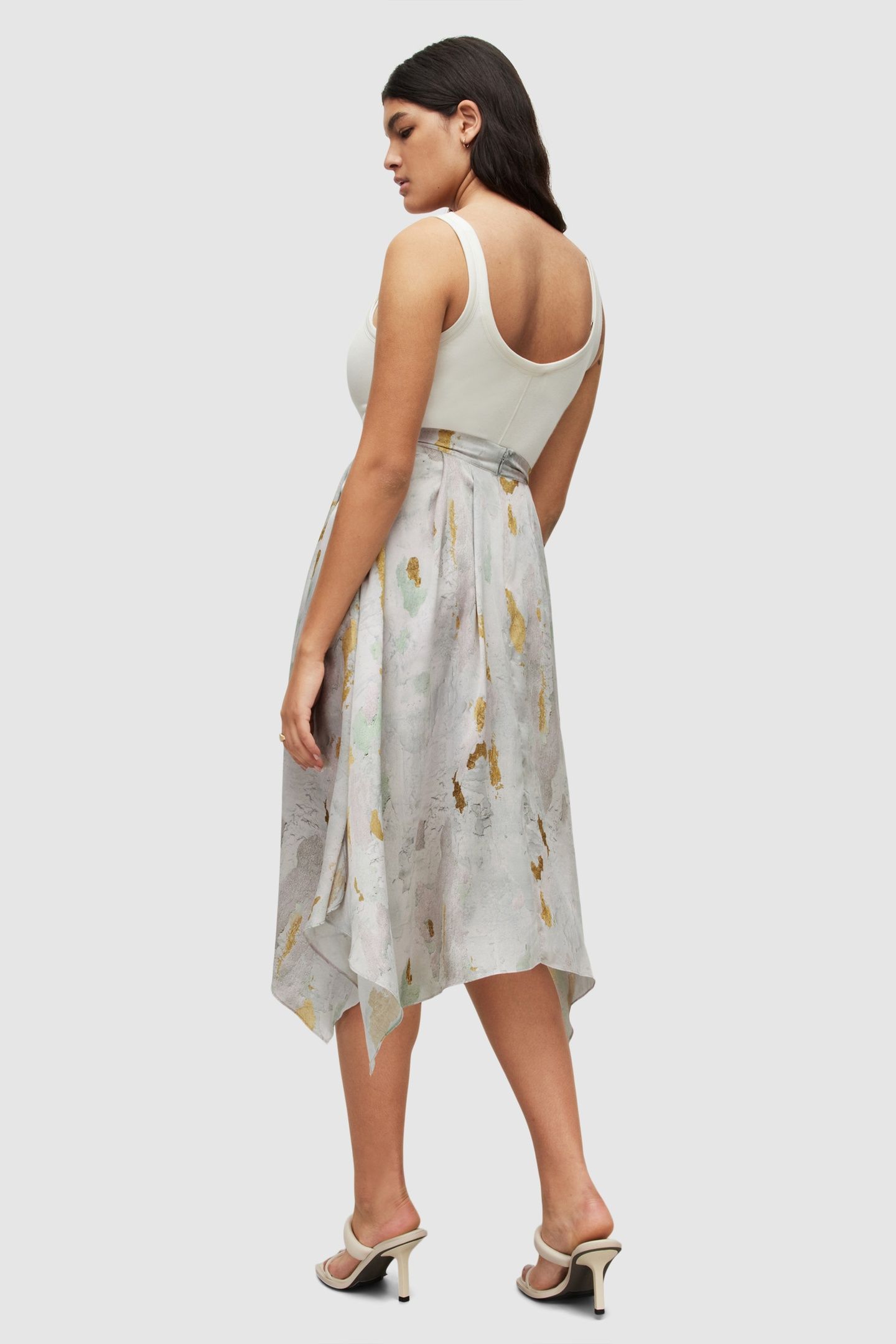 GRETA PAOLA SKIRT STONE WHITE 5
