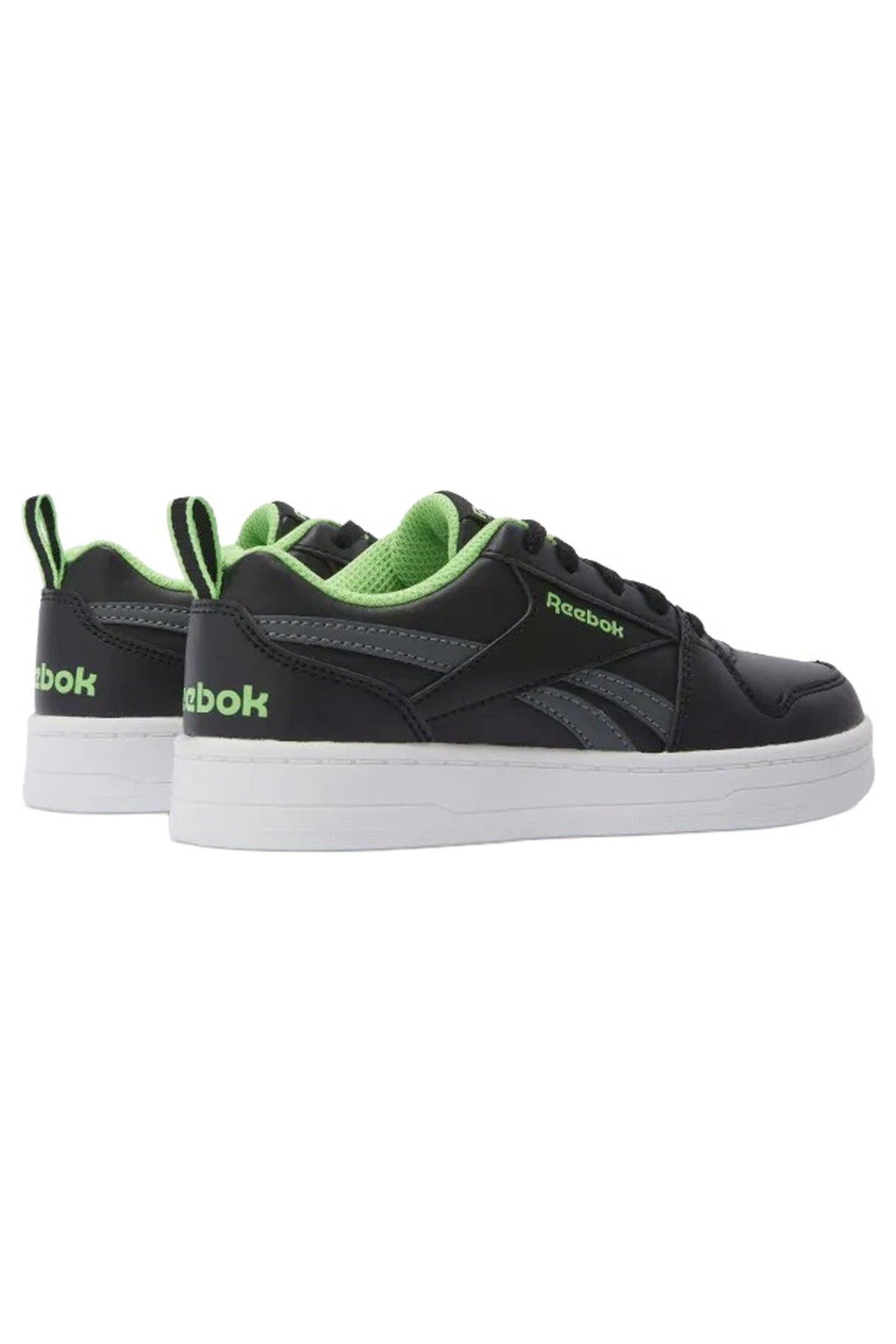 BOY'S REEBOK ROYAL PRIME BLACK/GREY/SOLARLIME 2