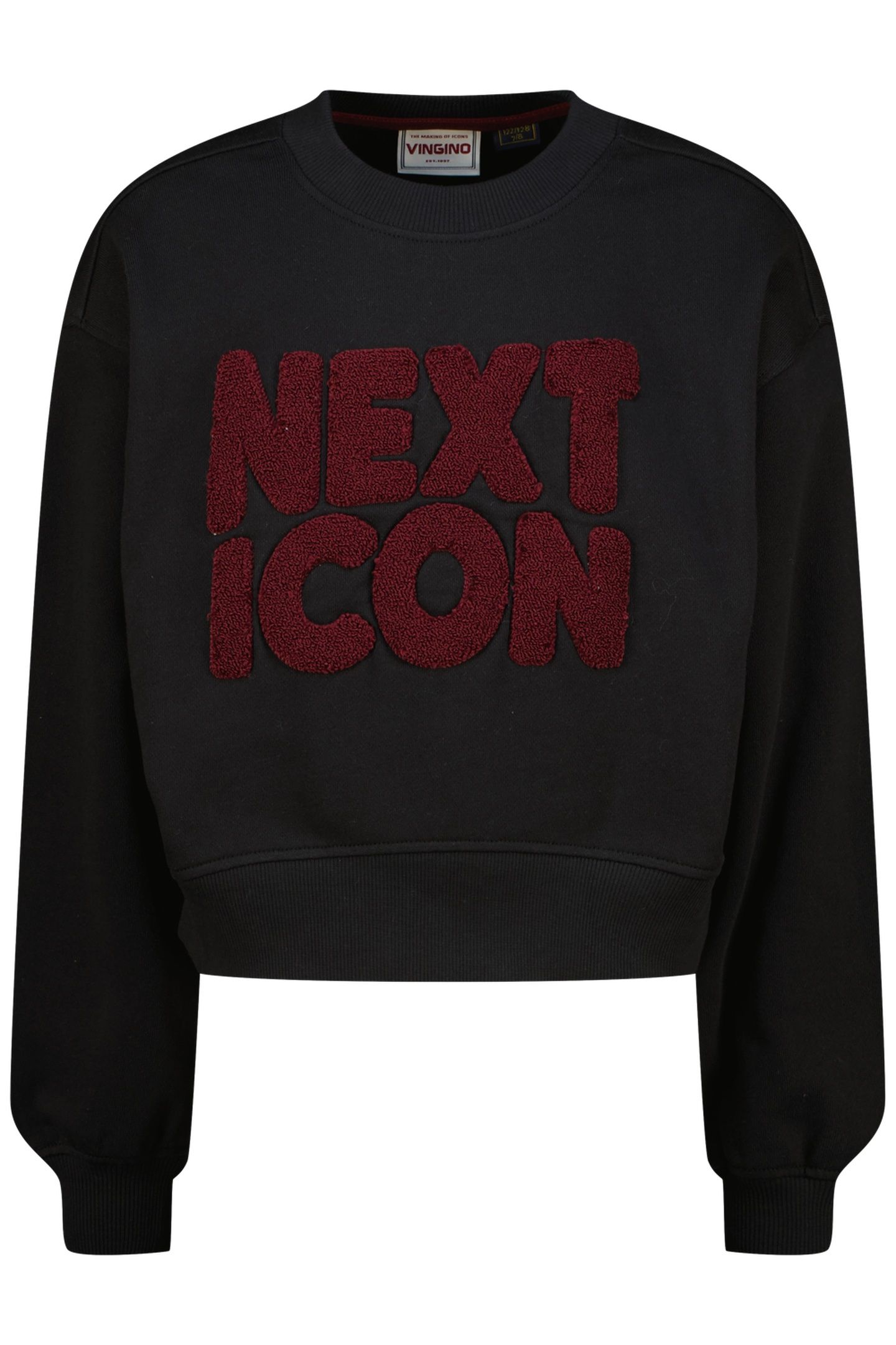 GIRLS NORALIE SWEATER DEEP BLACK 1