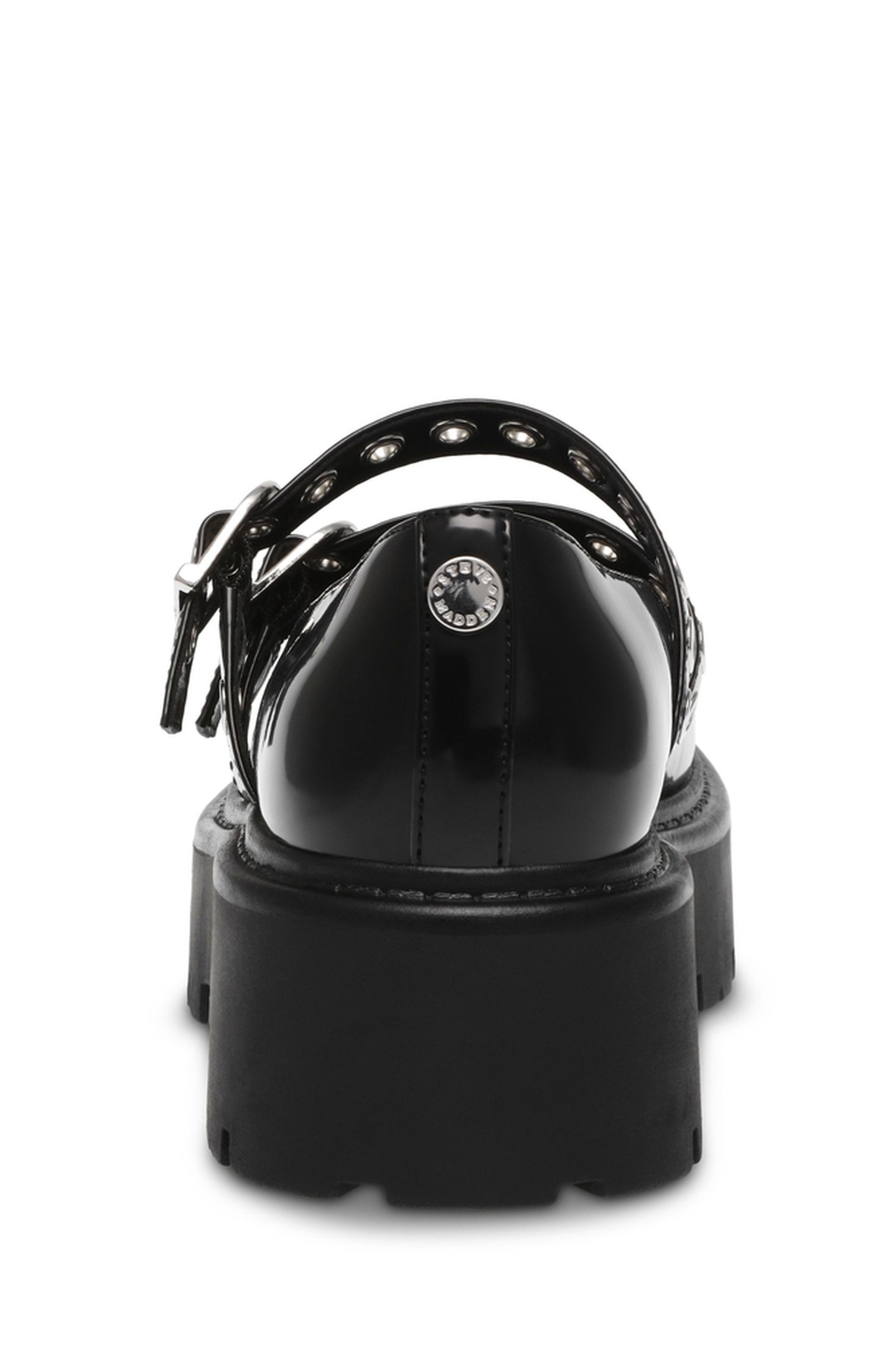 OVERT FLAT SHOES BLACK ACTION LEATHER 5