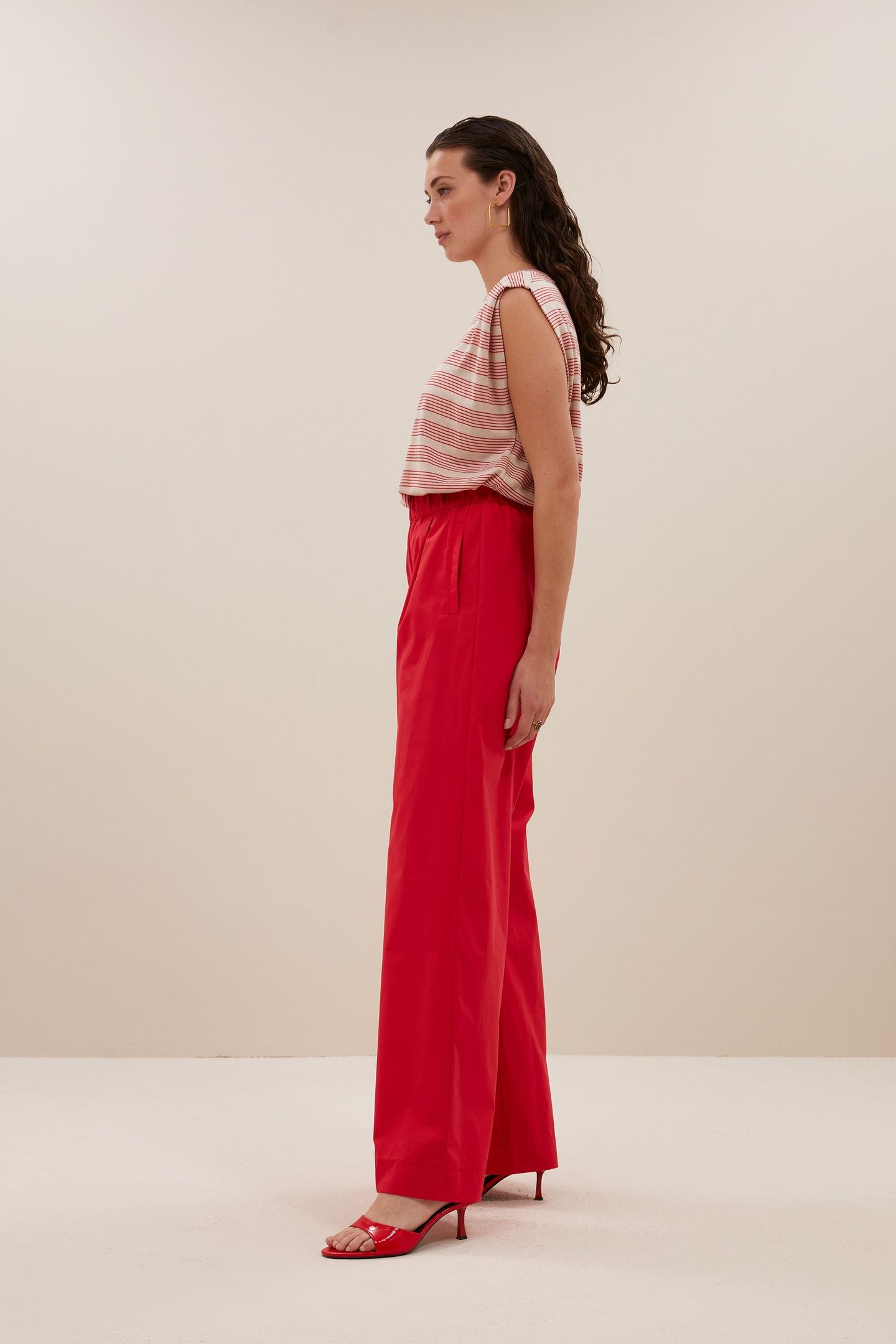 DIEDE NAUTIC STRIPE TOP RED NAUTIC STRIPE 4