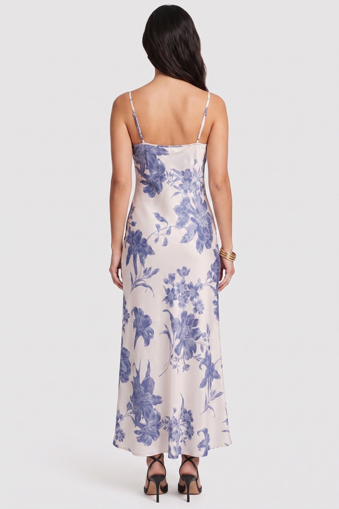 GUESS ECO NEW AKILINA DRESS DREAMING LILIES PRIN 2