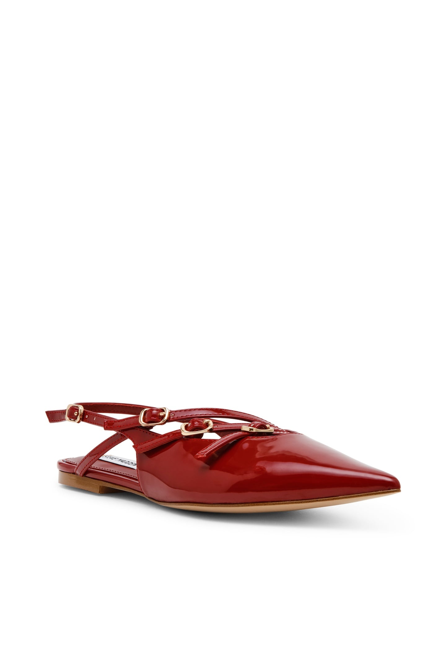 CIANNA FLAT SHOES WINE PATENT 2