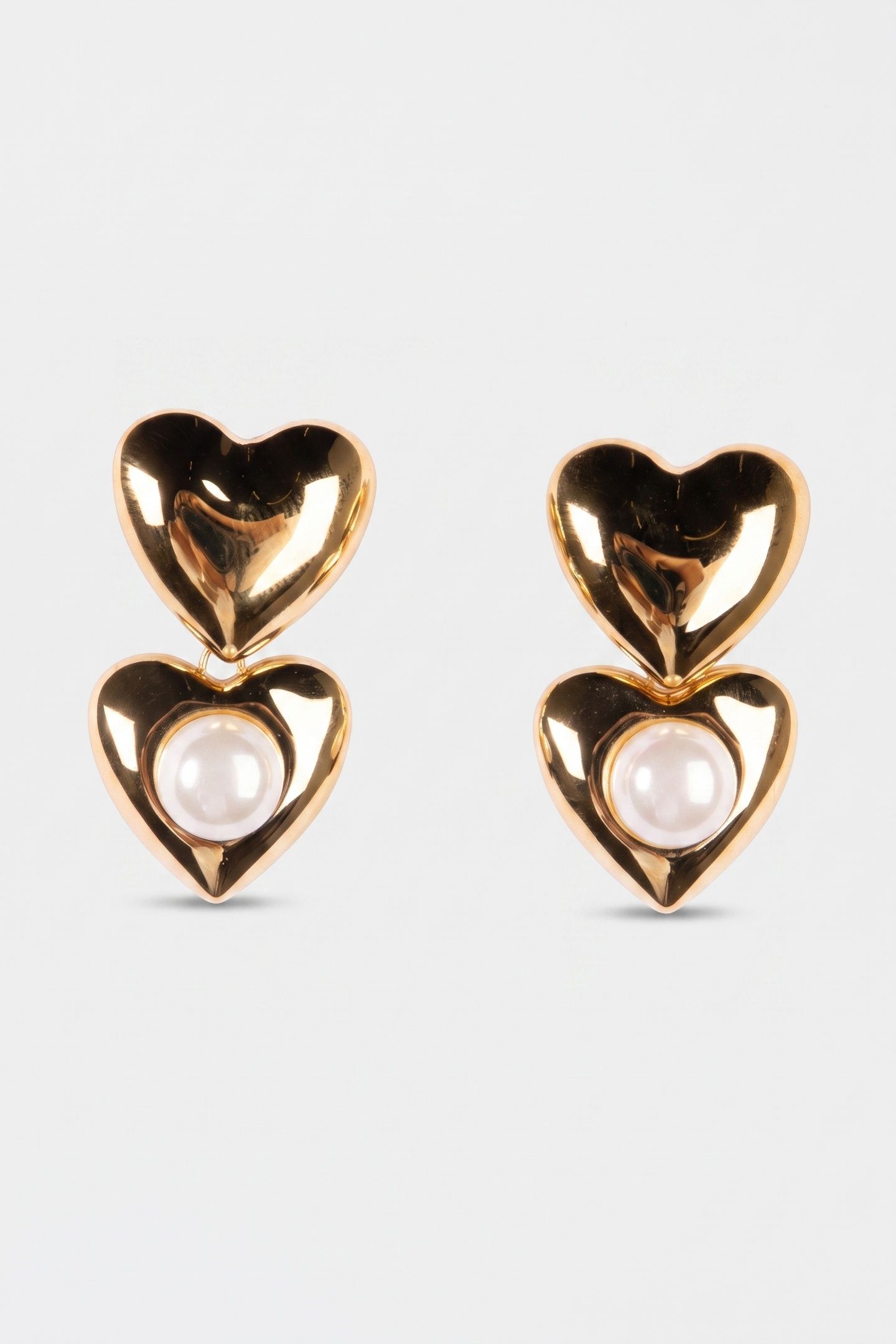 MY HEART OHRRINGE GOLD 3
