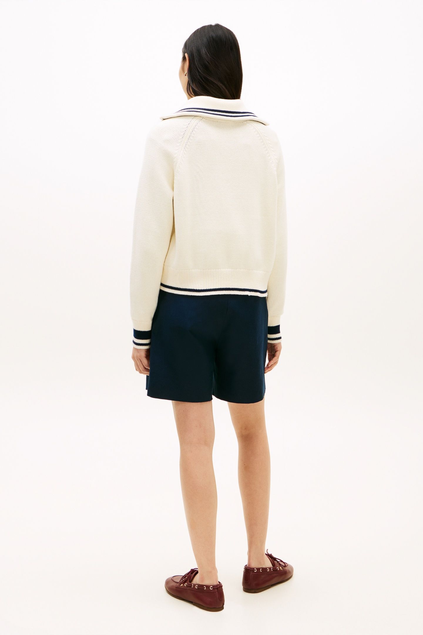 VARSITY RELAXED 1/2 ZIP CALICO 2