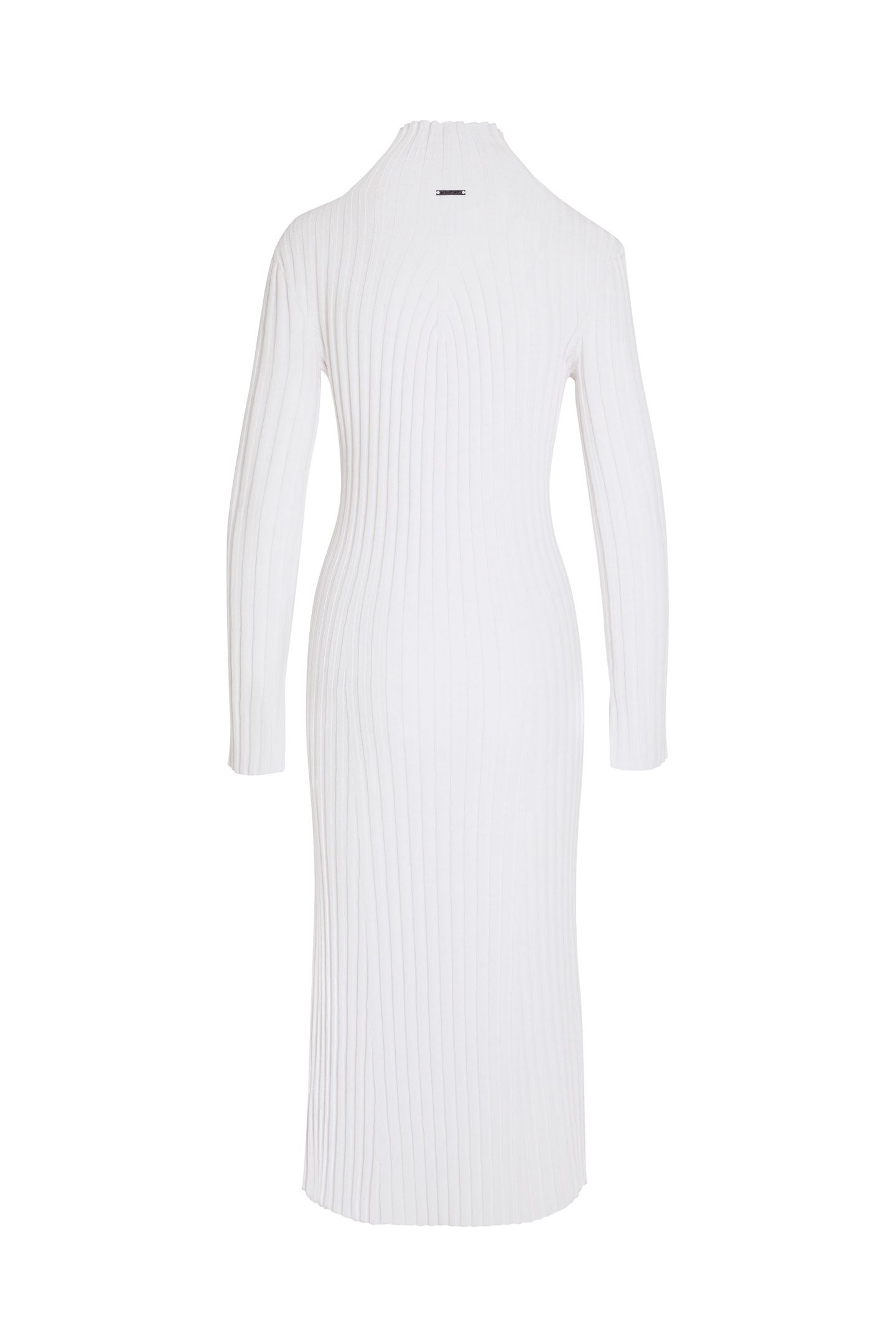 FOLAS V1.Y8.02 FLAT-KNIT-DRESS OFF WHITE 3