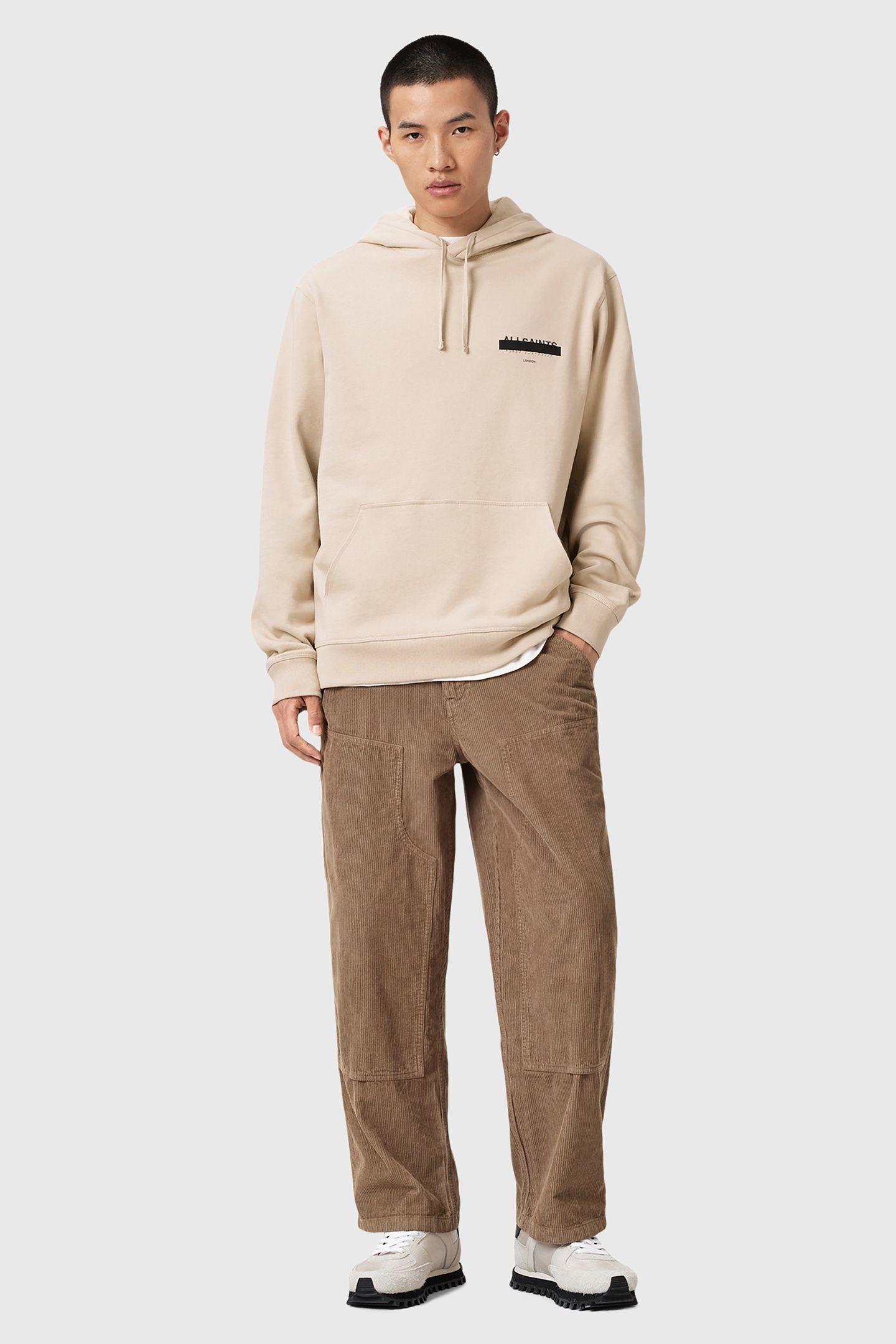REDACT OTH HOODY FEATHER TAUPE 3
