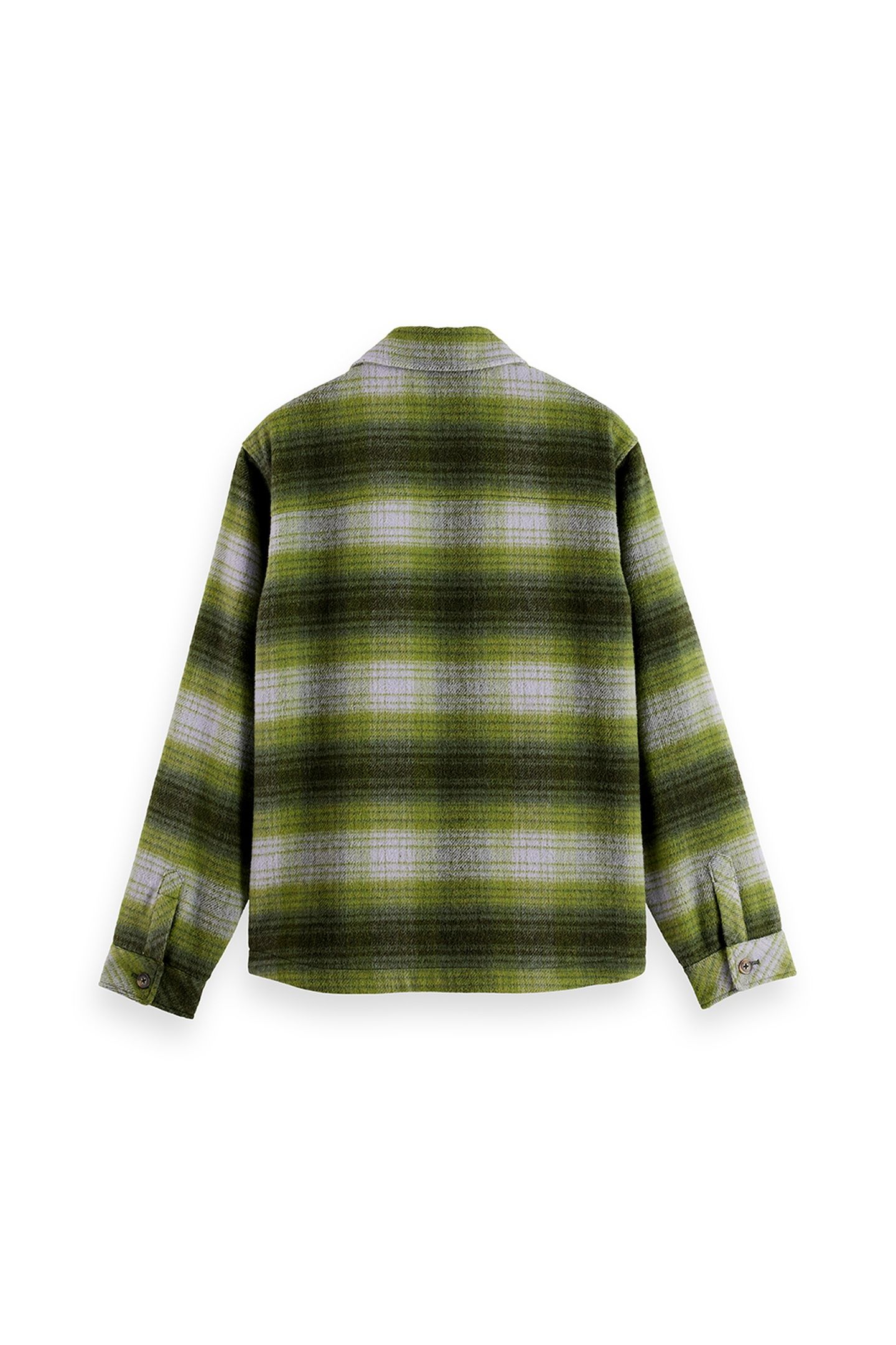 CHECK OVERSHIRT THYME / CALLA GREEN CHECK 4