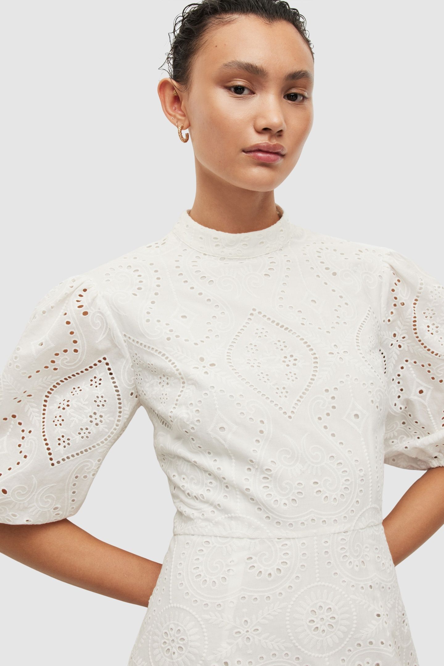 CAMILA BRODERIE DRES OFF WHITE 8