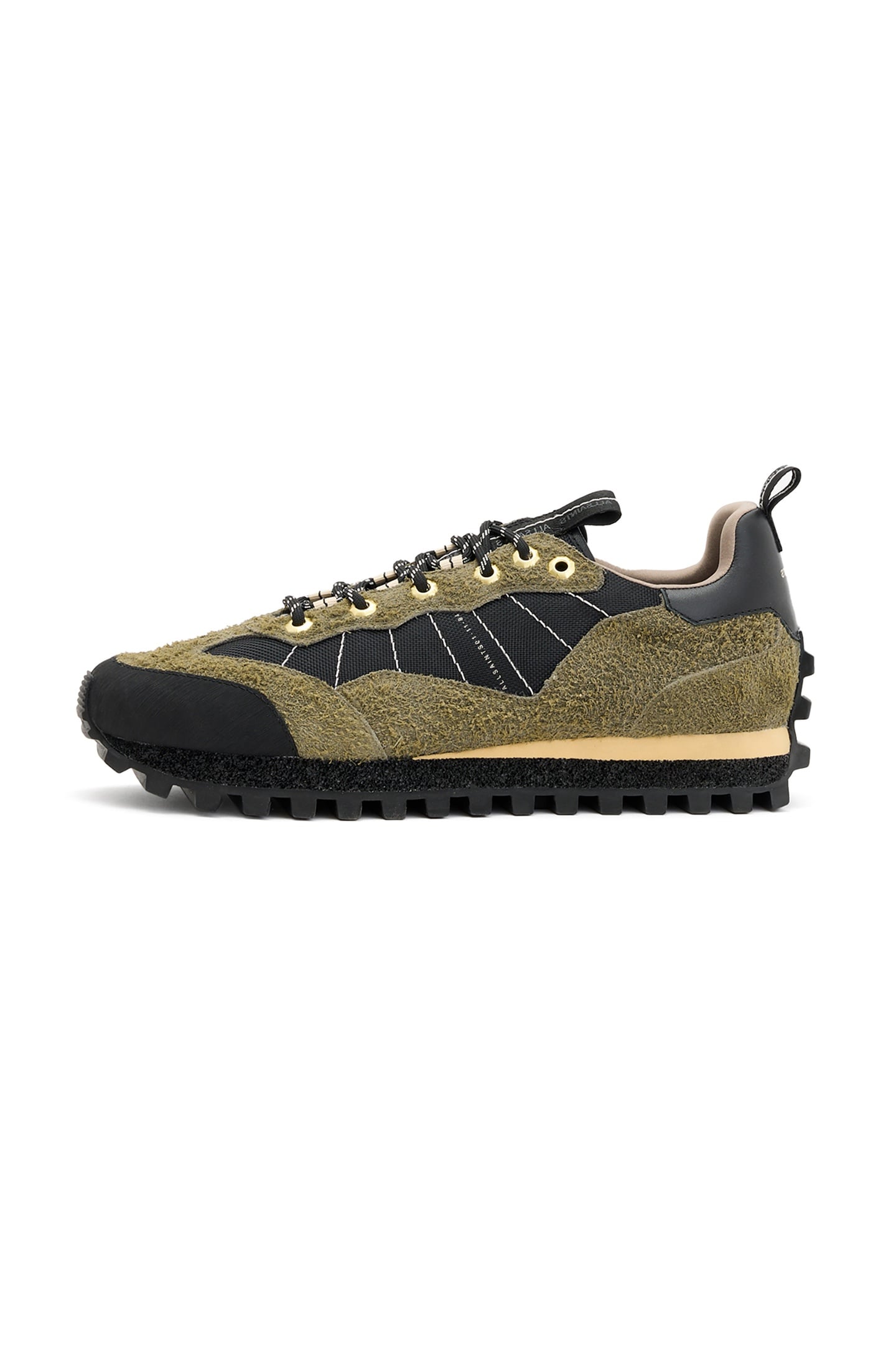NEVIS SNEAKER KHAKI GREEN/BLACK 1