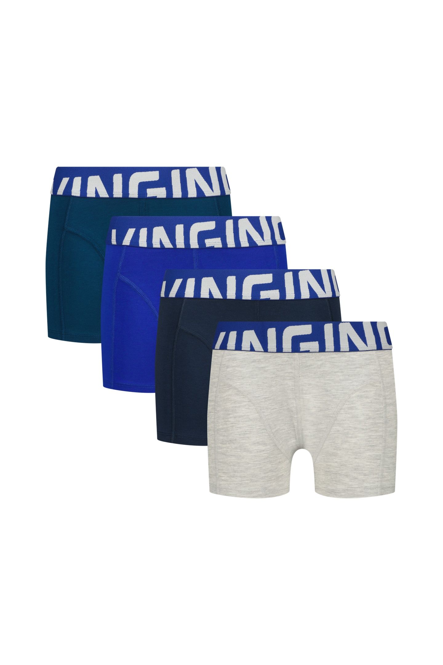 BOYS BWO26-BLUE 4-PACK BOXER MULTICOLOR BLUE 1