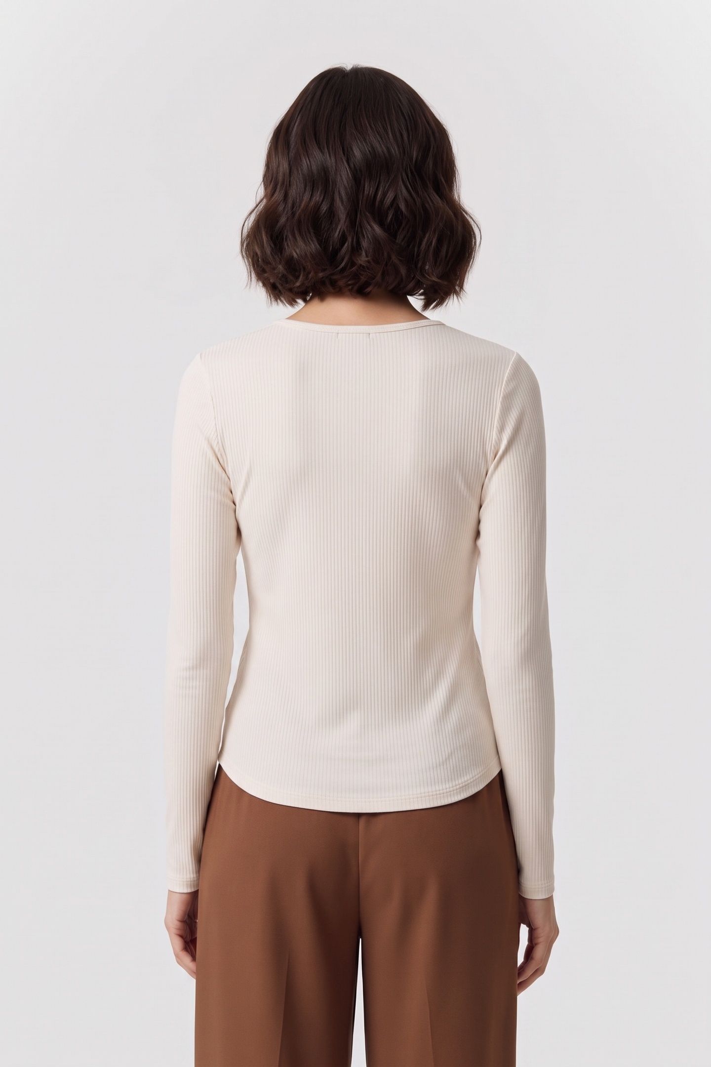 SIERRA RIB LS TOP WHITE 2