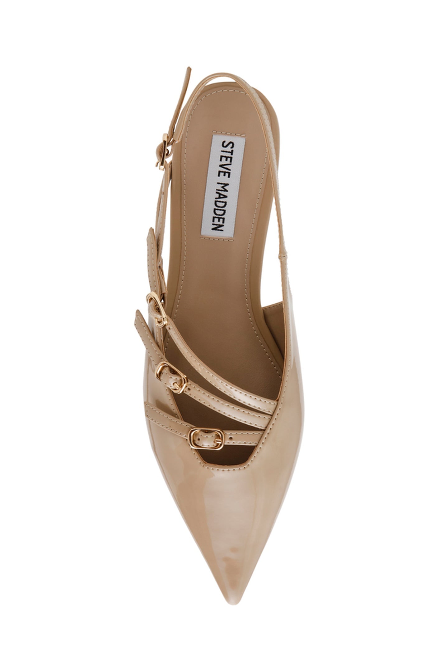CIANNA FLAT SHOES TAUPE PATENT 6