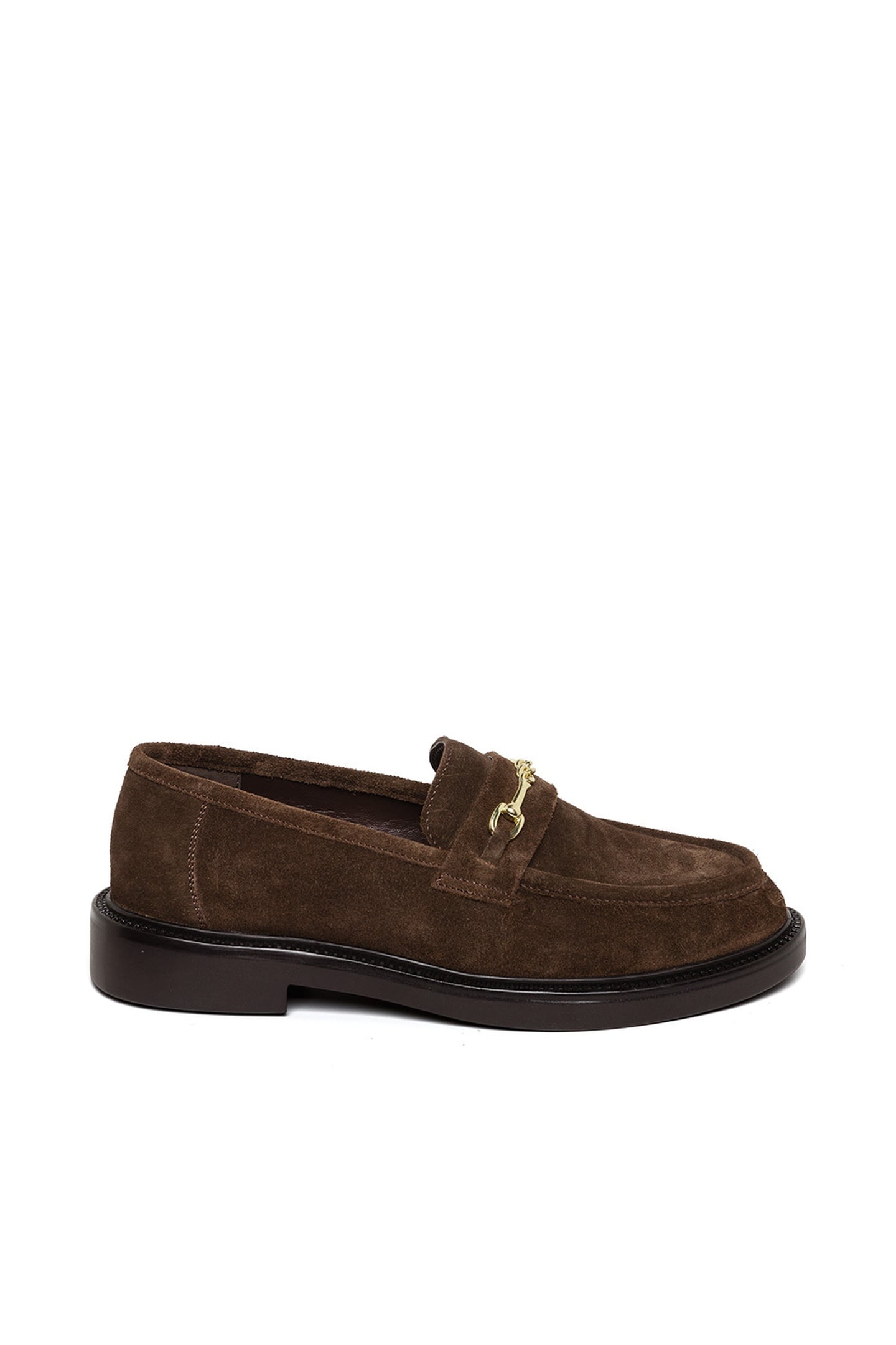 HUDDLES FLAT SHOES BROWN SUEDE 1